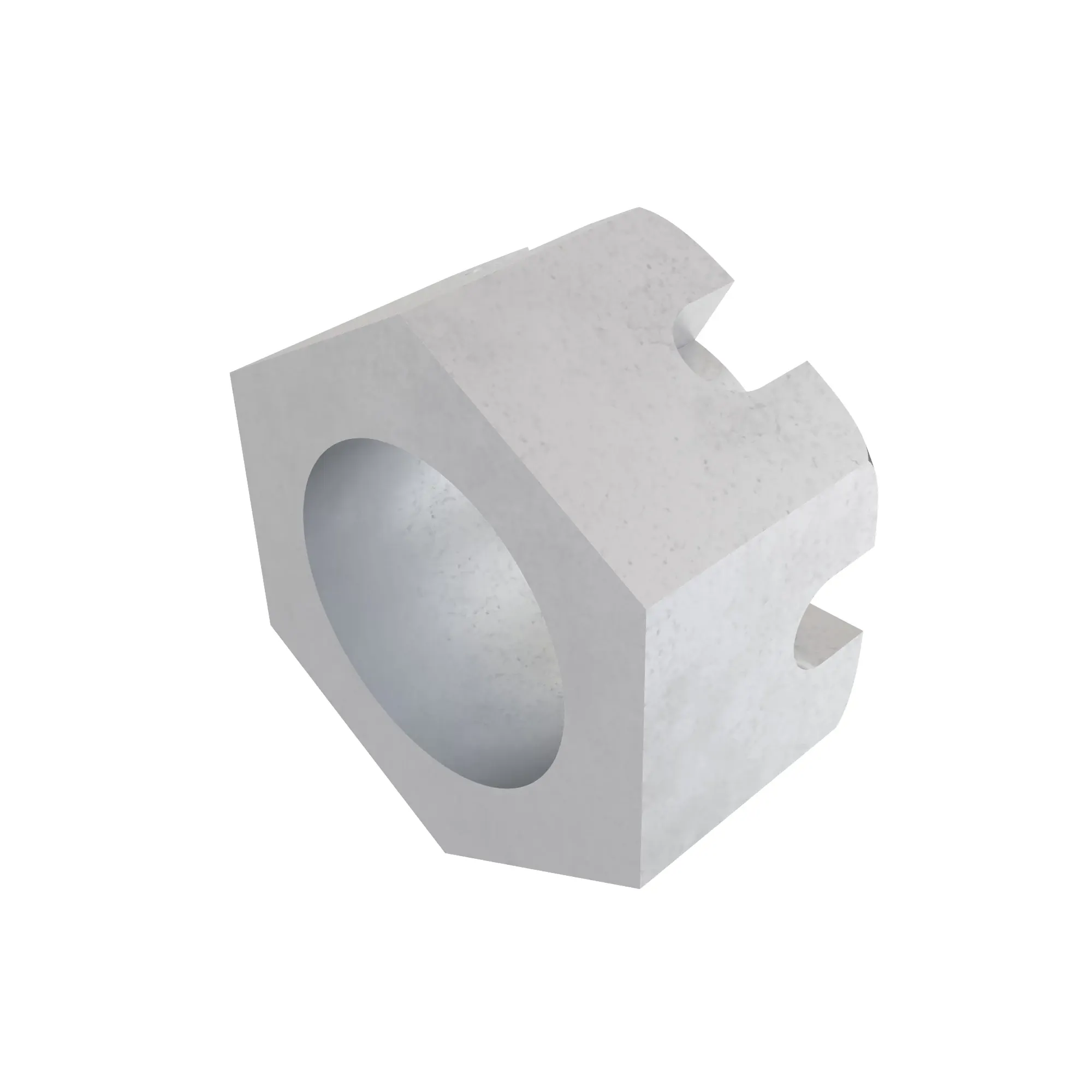 John Deere Hexagonal Slotted Nut, M20 - 14M7377