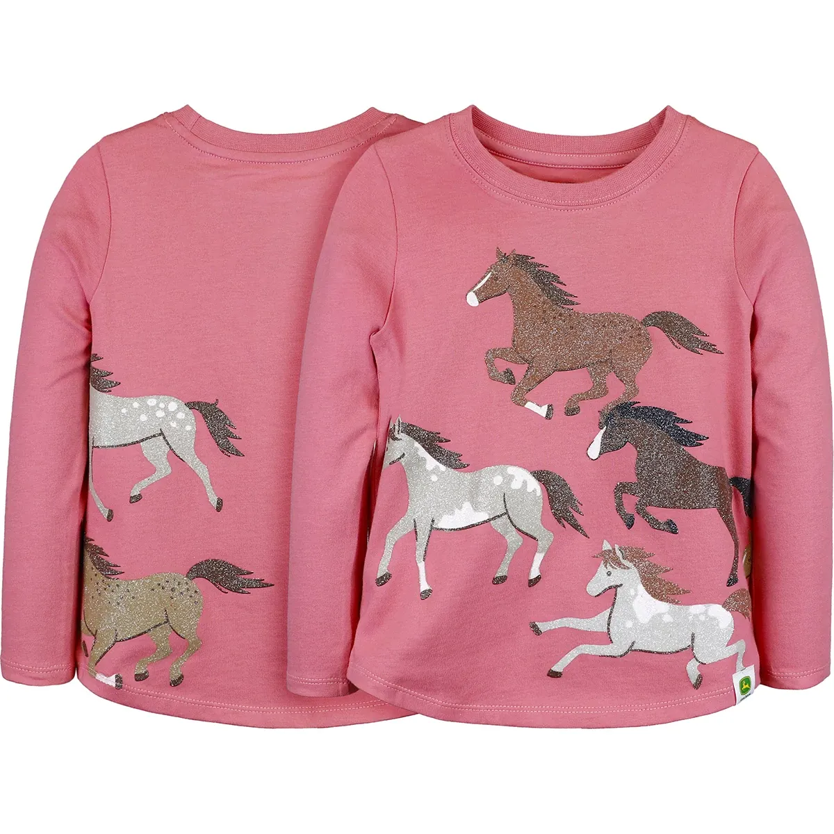 Kids Wild Horses Long Sleeve T-Shirt
