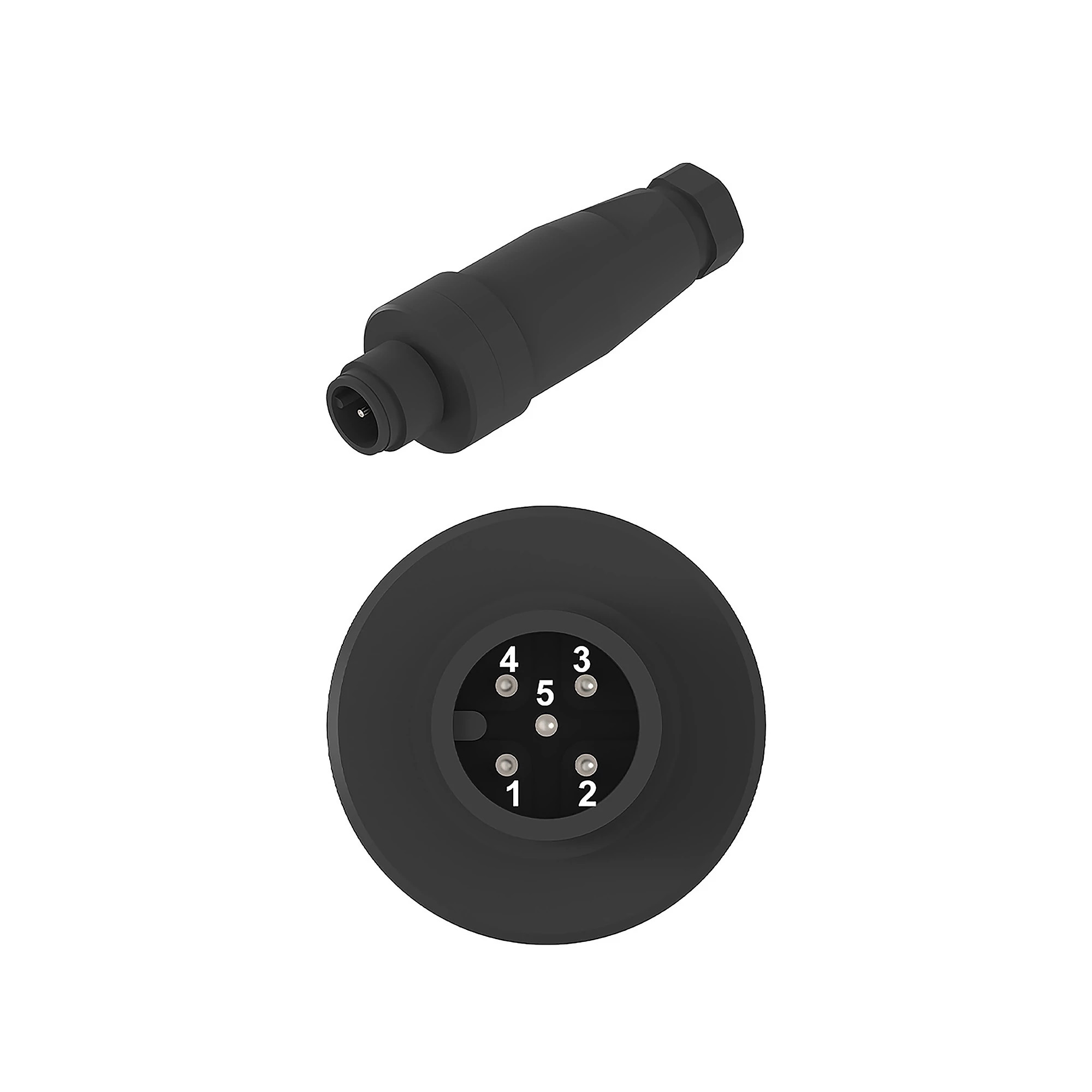 CONN RDE GAC 5W M BLK MULTIPLE