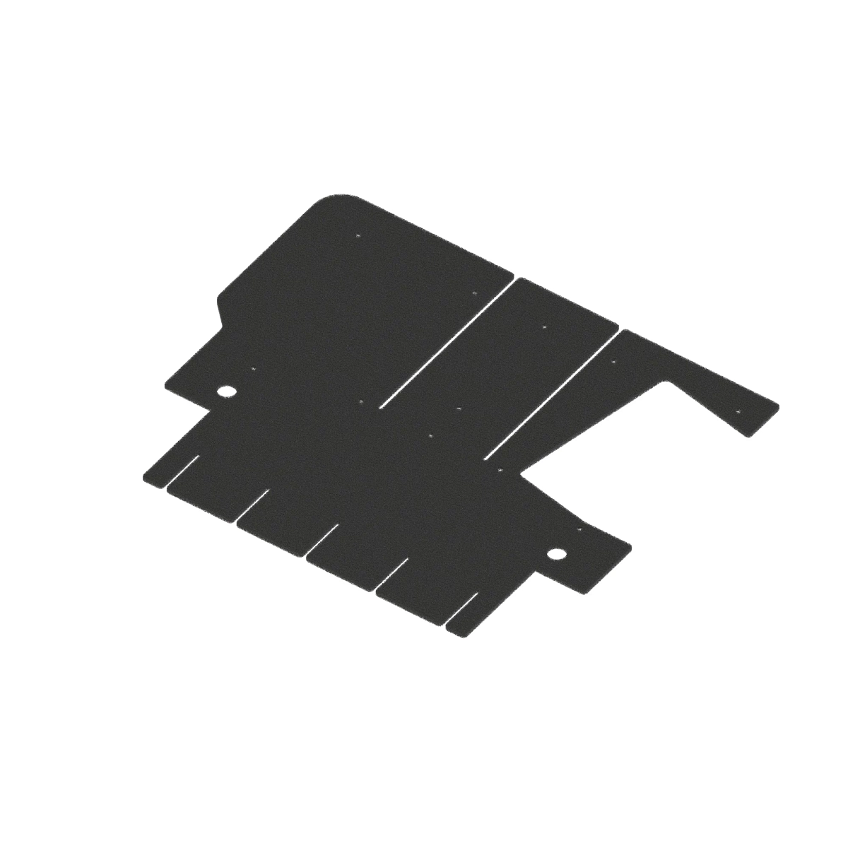 Isolator, Bottom-Front Panel Footwe