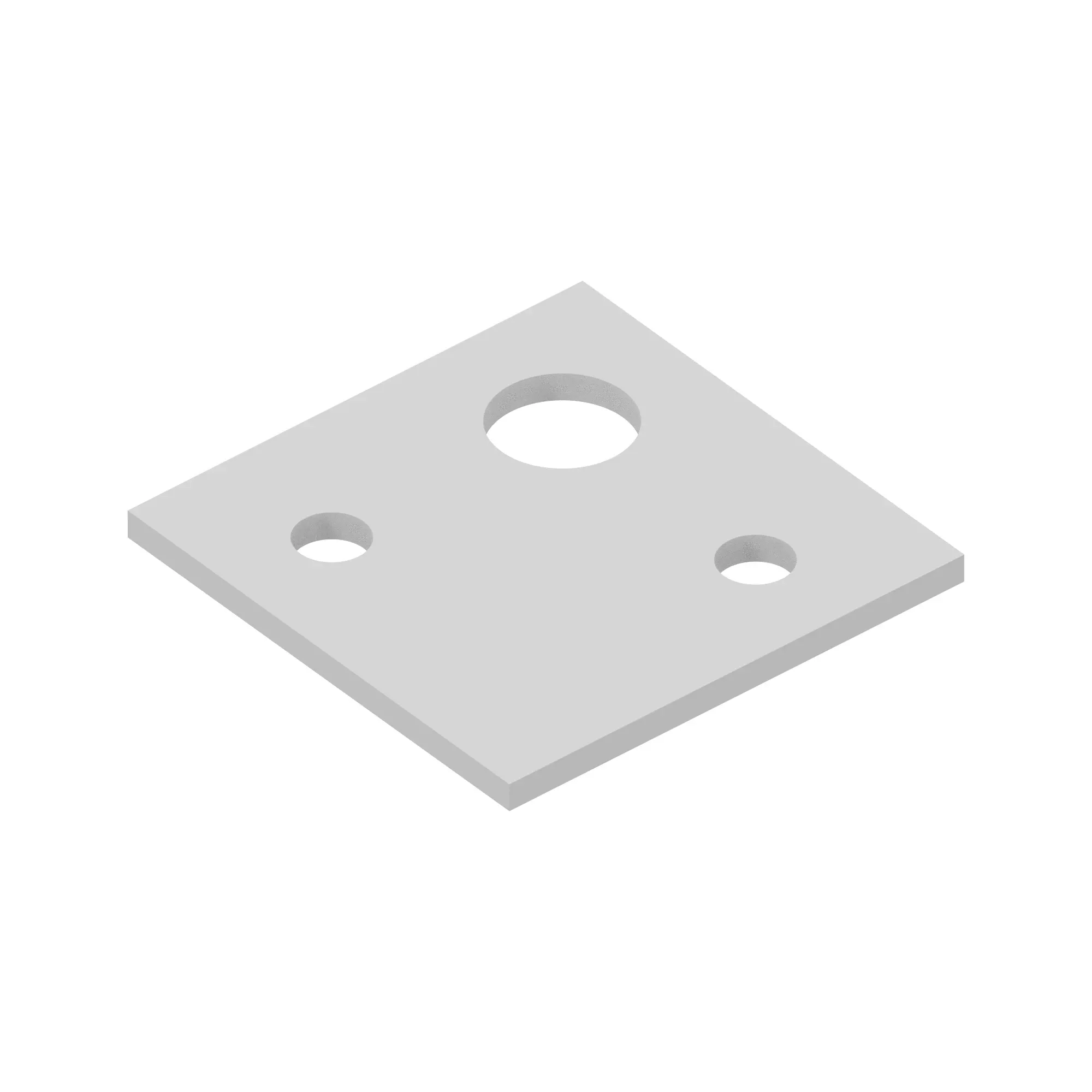 John Deere Elevator Front Hinge Plate - H157762