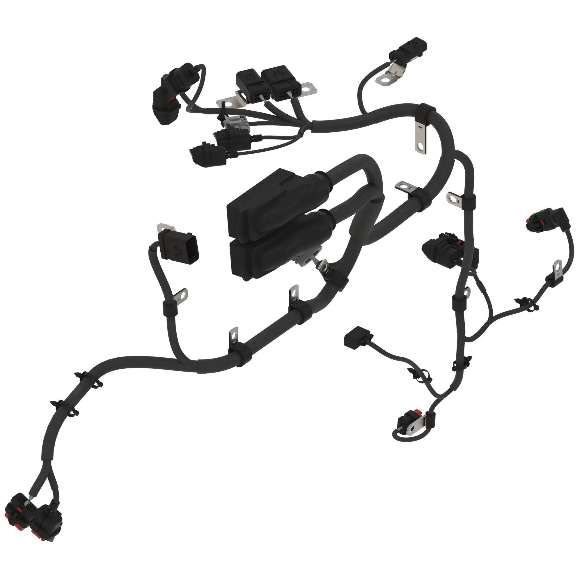 John Deere Engine Mid Mount Extension Wiring Harness - DZ128669