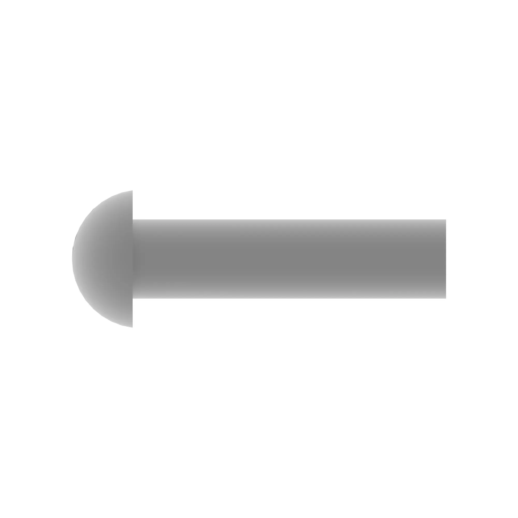 RIVET, SOLID, BUTTON HEAD