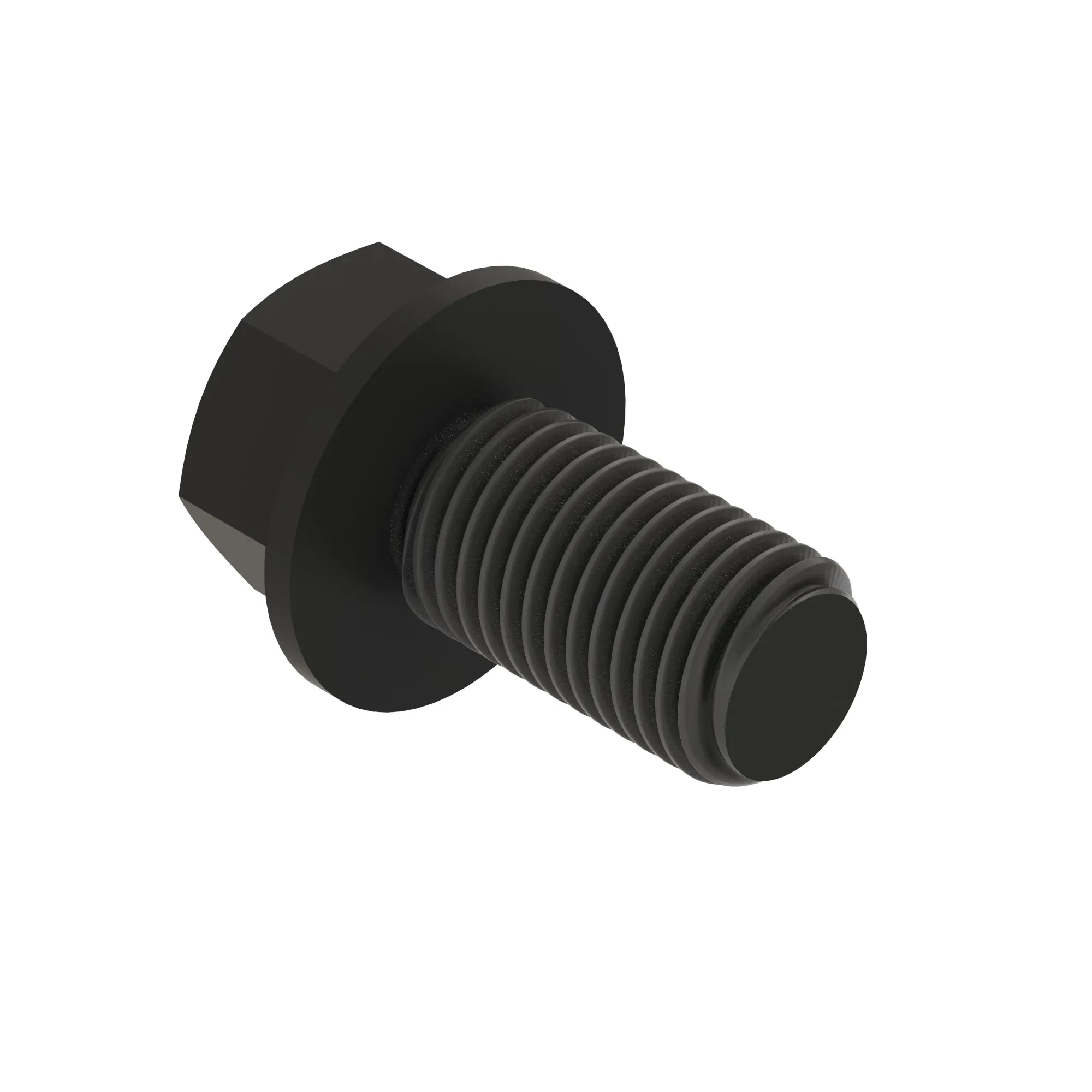 John Deere Hexagonal Head Flanged Screw, M6 X 14 - TCU33283
