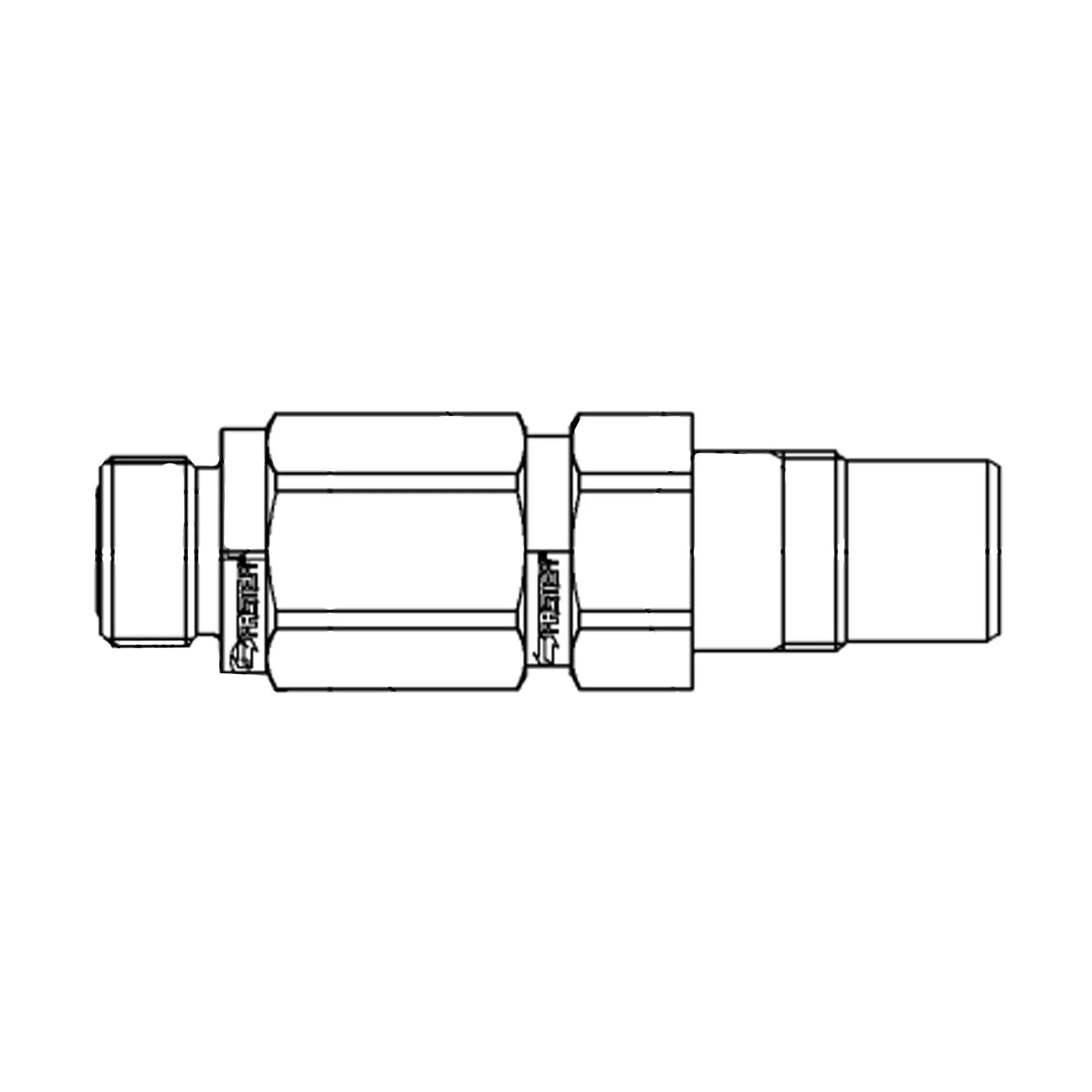 John Deere Hydraulic Quick Connect Coupler - AZ61957