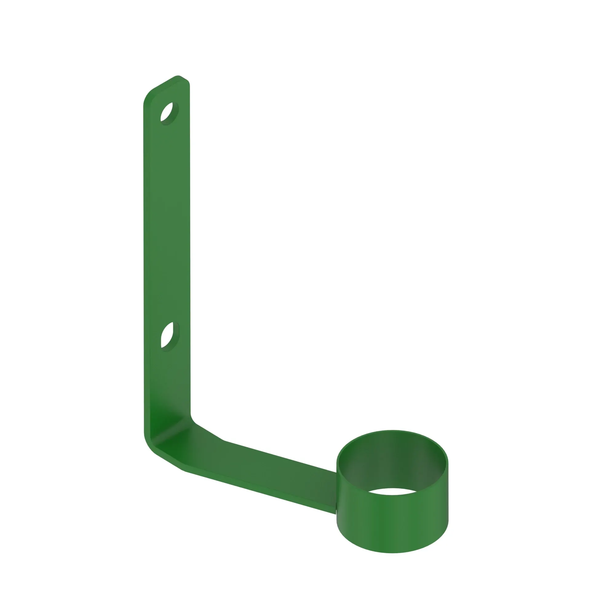 John Deere Left Side Angled Vacuum Exhaust Bracket - AA107949