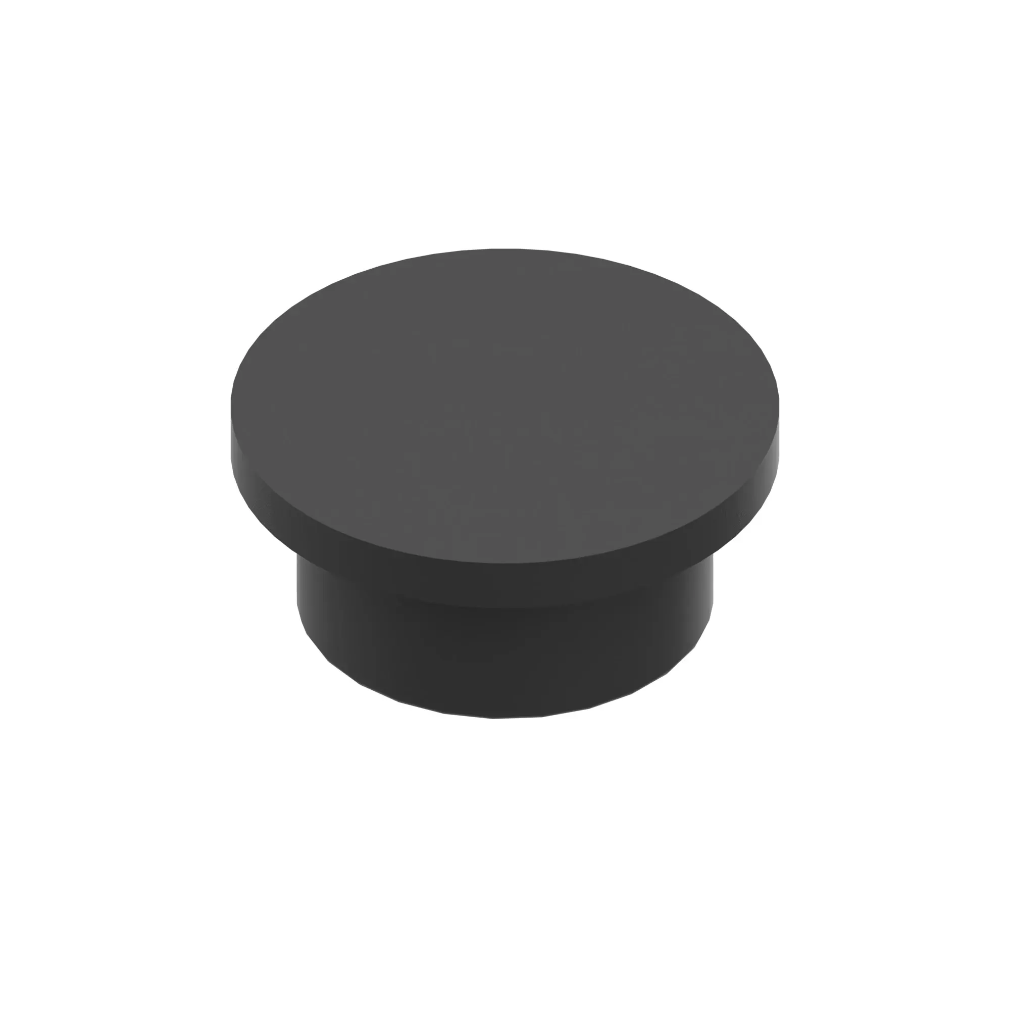 PLUG , PLASTIC BLACK 19MM WN352