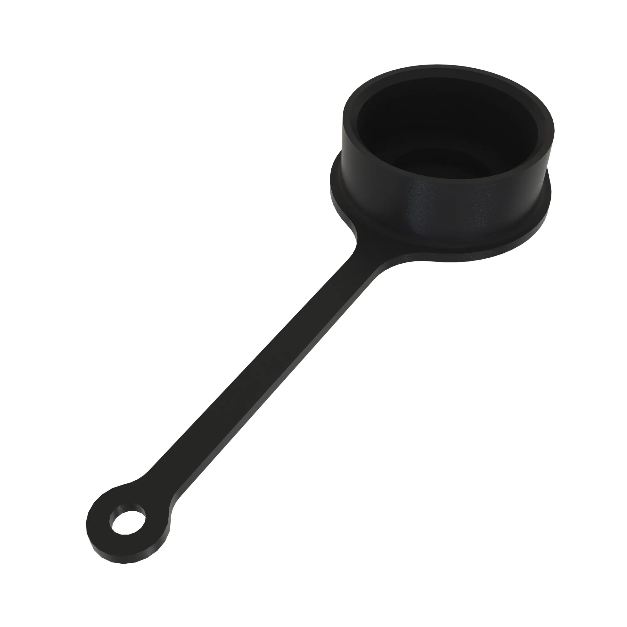 DUSTCAP GLASSMASTER J1939 BLK PLSTC