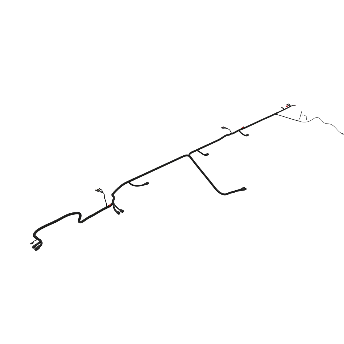 WIRING HARNESS, BACKBONE RH TBH, C6