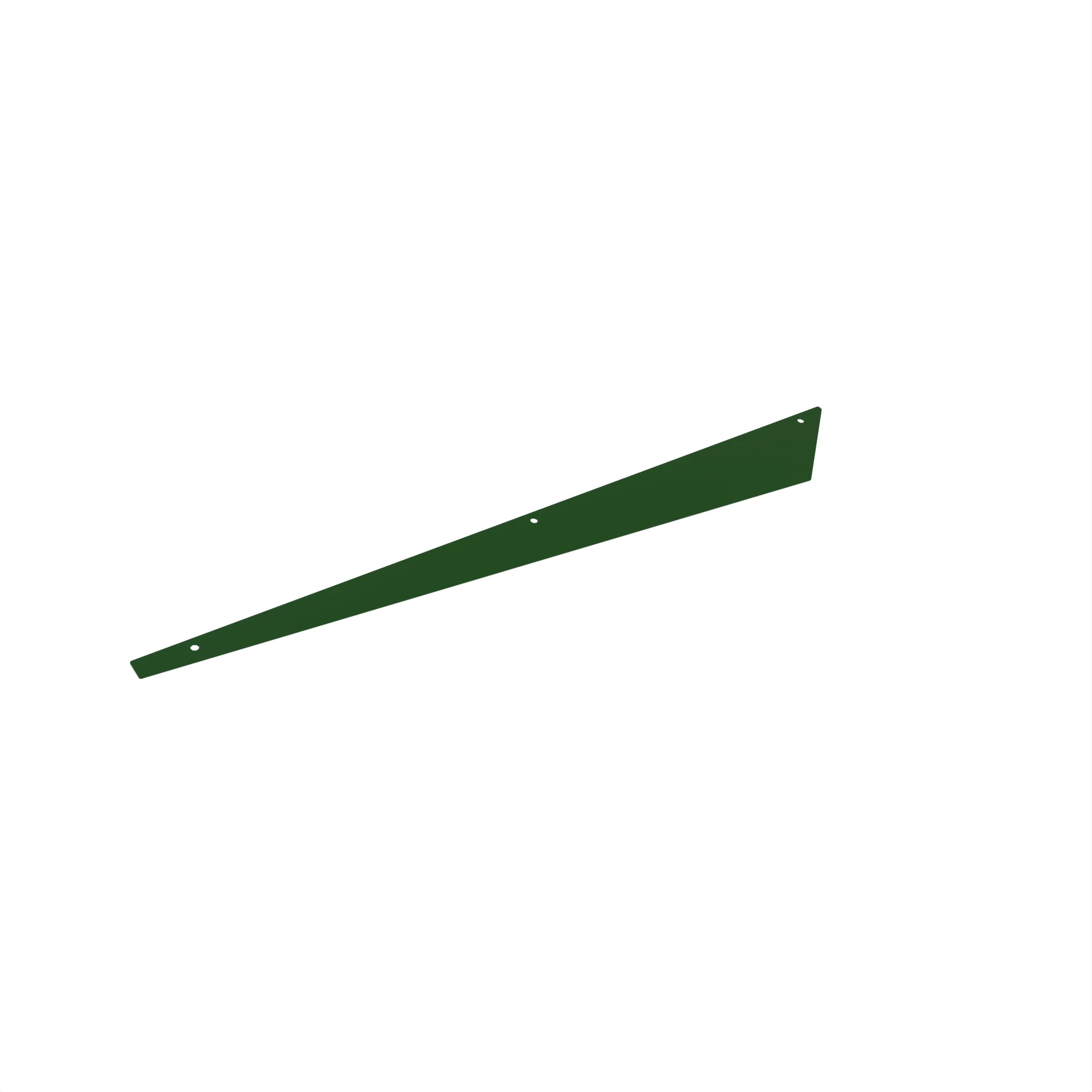 John Deere Side Hill Cleaning Shoe Return Pan Flow Divider - H228198