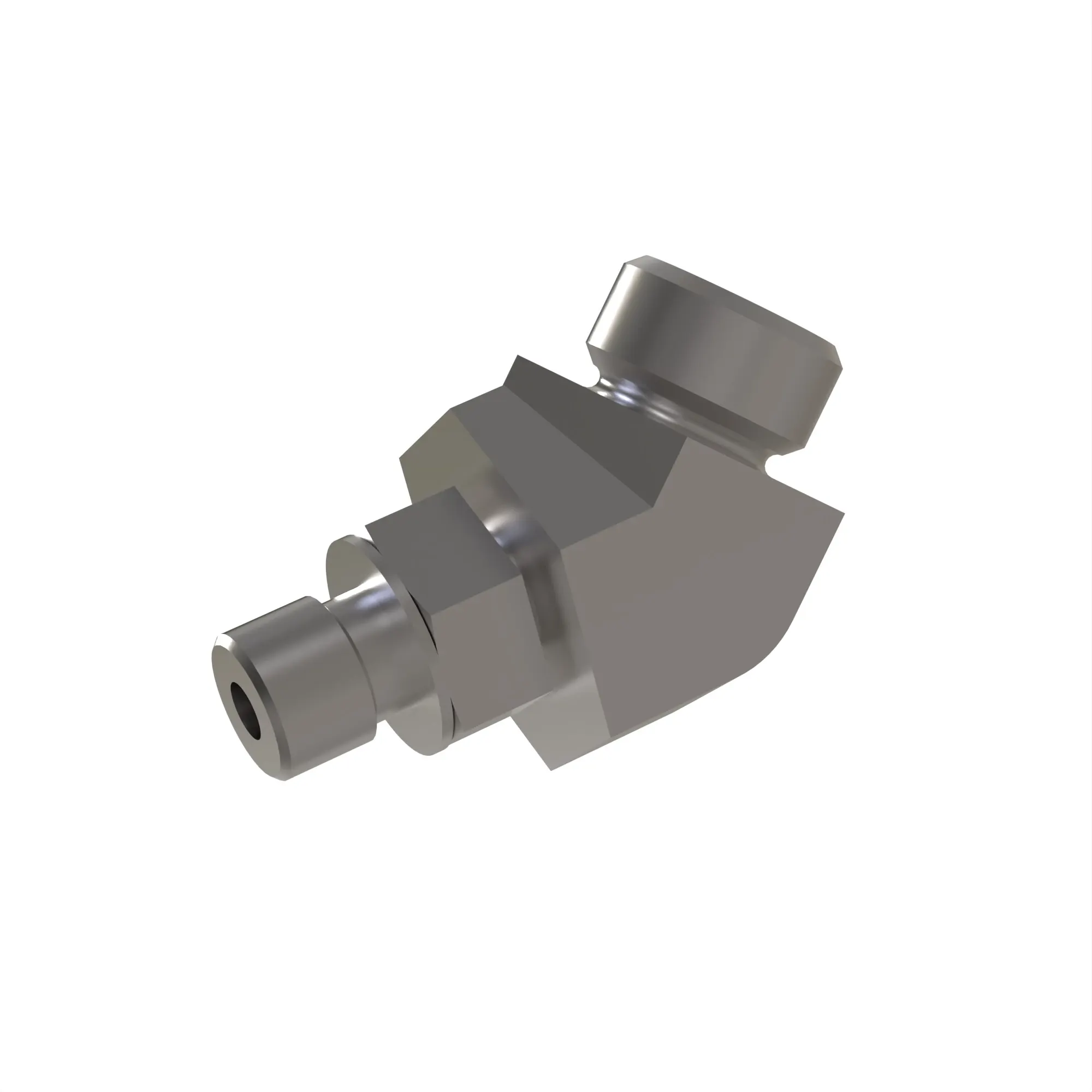 45 DEG STRAIGHT THREAD,O-RING FSF