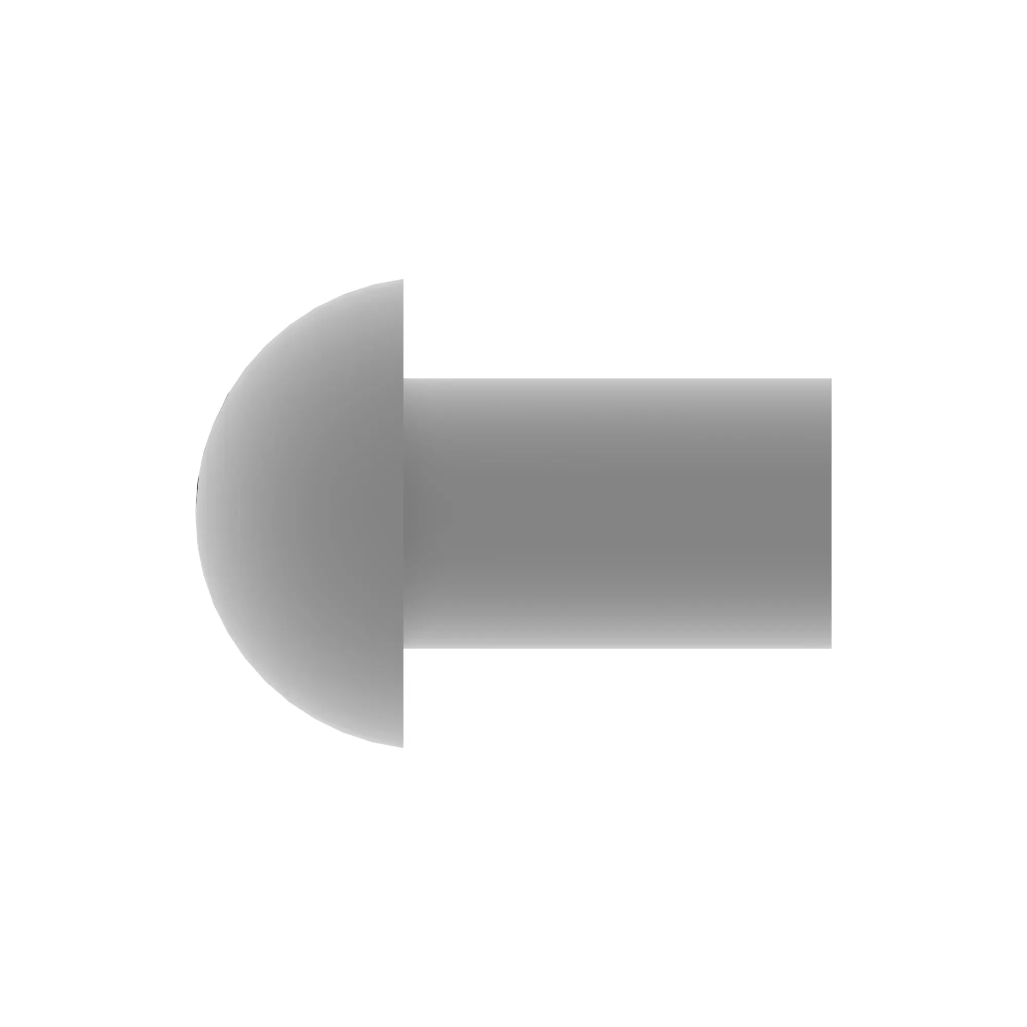 RIVET, SOLID, BUTTON HEAD