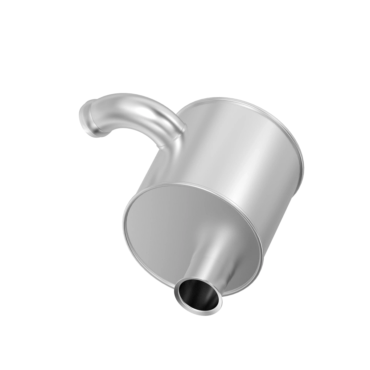 Muffler TUP21 6 Cyl Turbo Tier