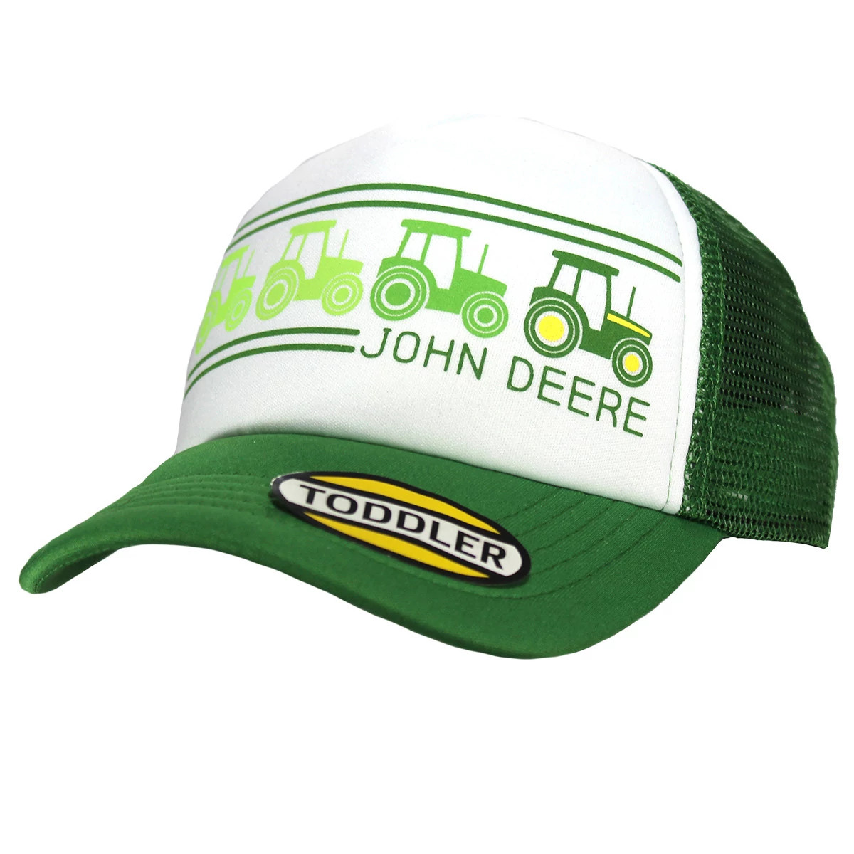 "Toddler Line of Tractors Hat"