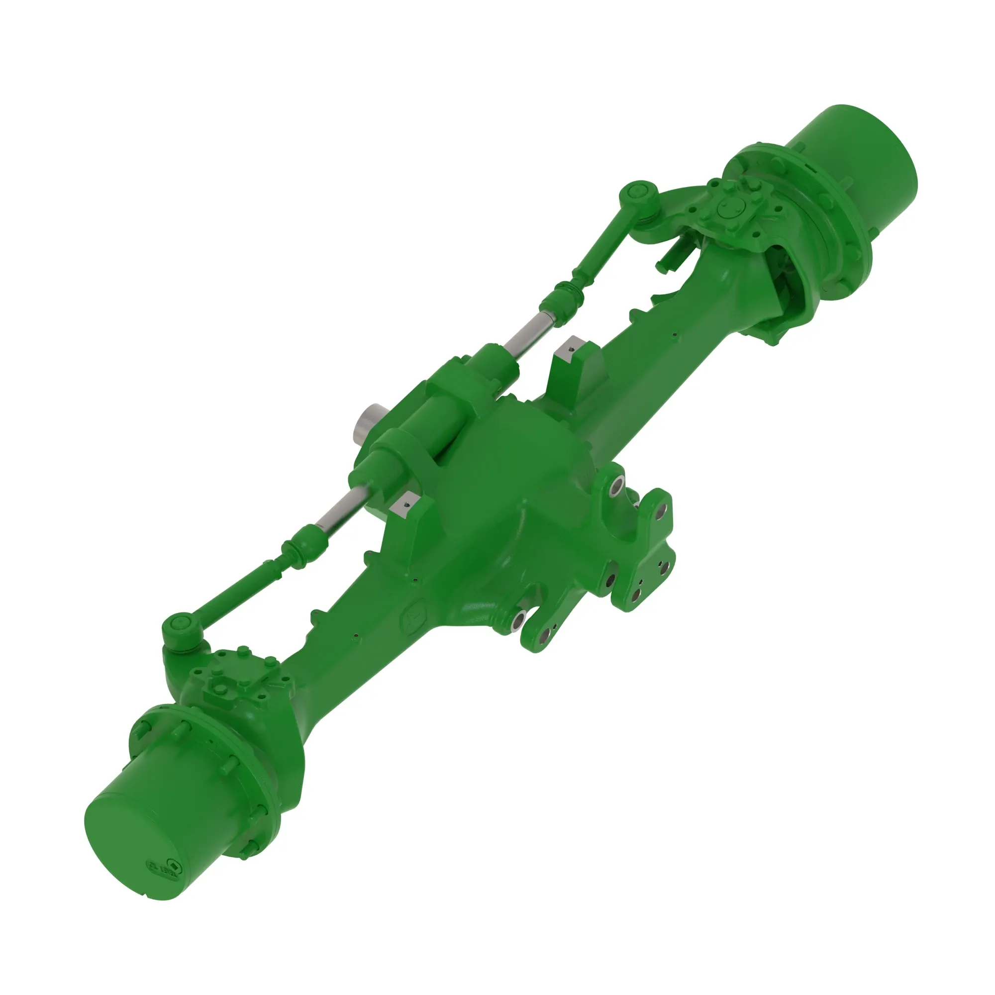 MFWD I=15.692/TLS/BRAKE (DANA 733/10088326), M18 steering cylinder ports