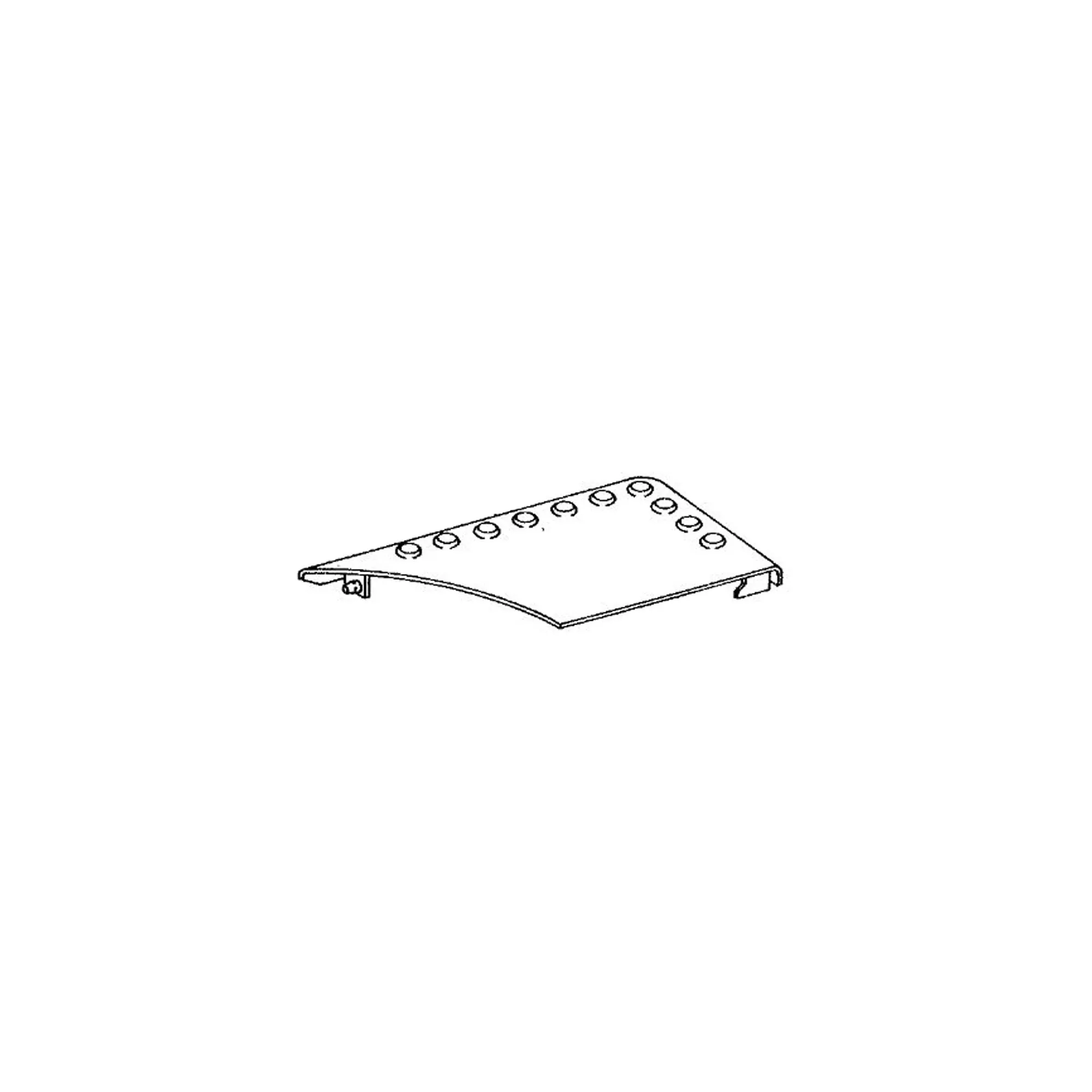 John Deere Battery Box Cover, Left Side - AR85336