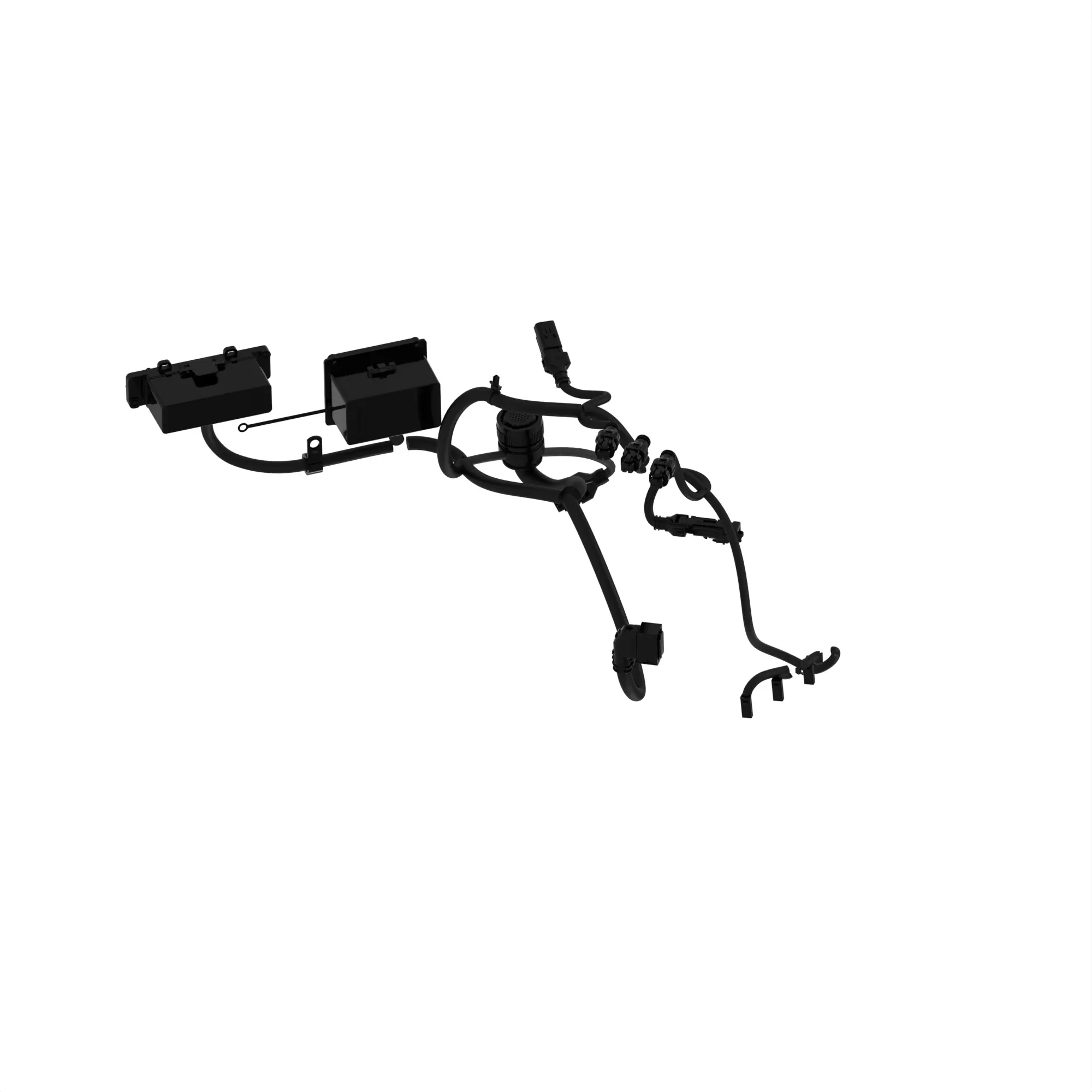 John Deere Left Side Platform Steps Wiring Harness - RE574012