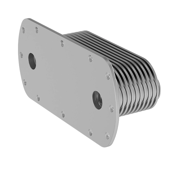 John Deere Oil Cooler - RE537196