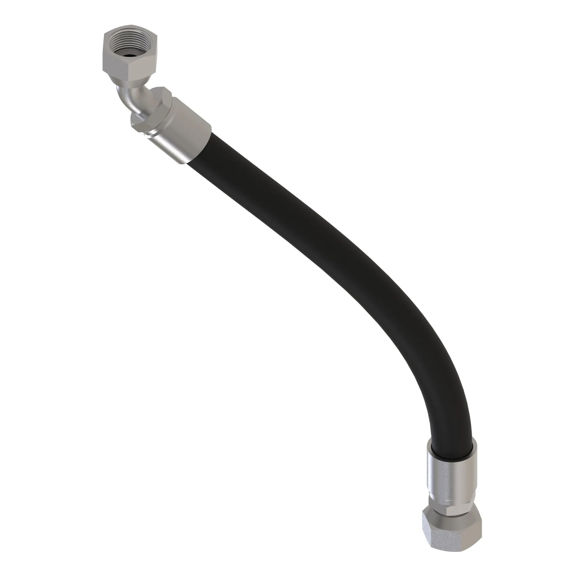 John Deere PTO Cooler Inlet Hydraulic Hose - AXE77672