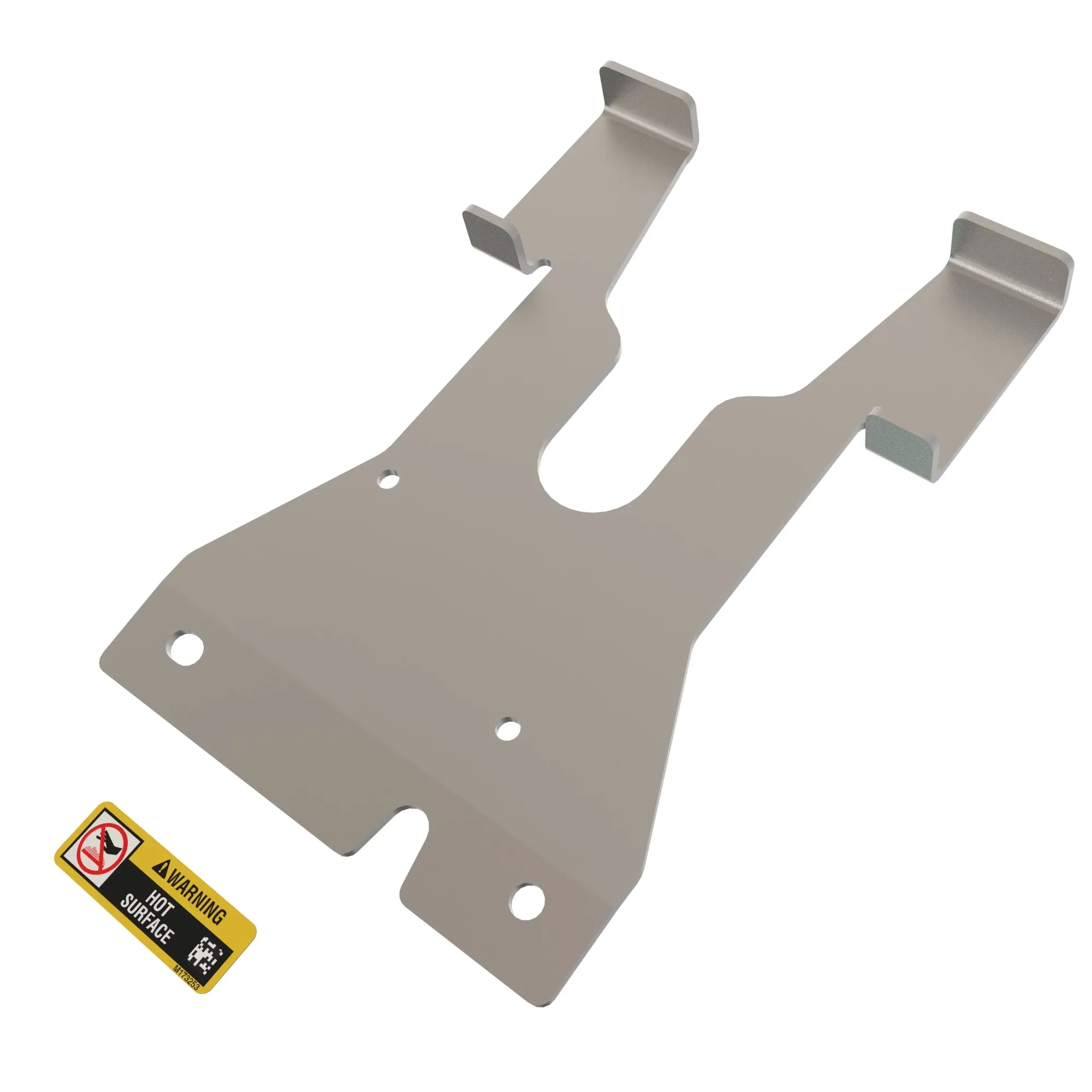 BRACKET, RADIATOR MOUNT W/LABEL