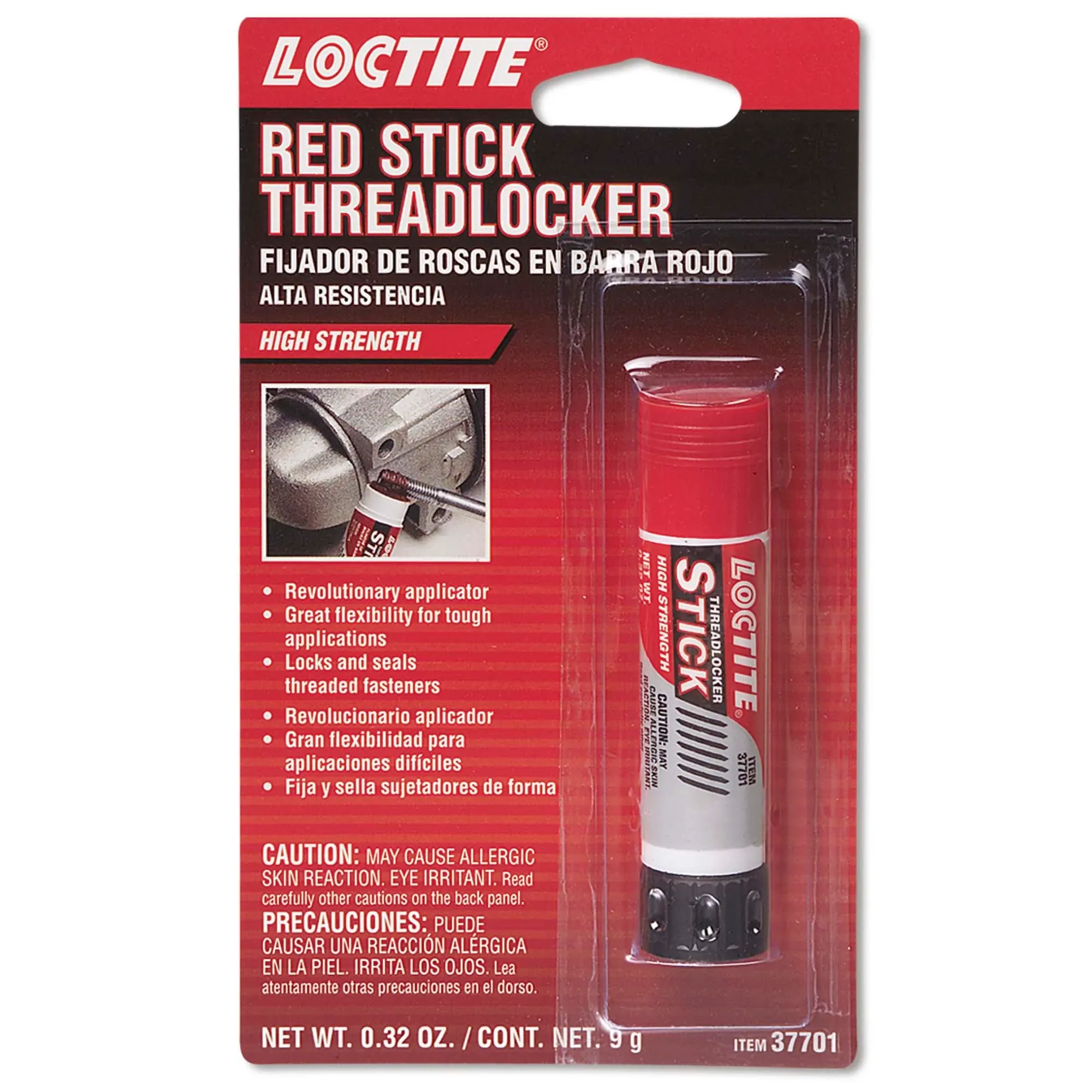 John Deere LOCTITE High Strength Red Stick Threadlocker, 9 gram (0.32 Oz) - PM37701