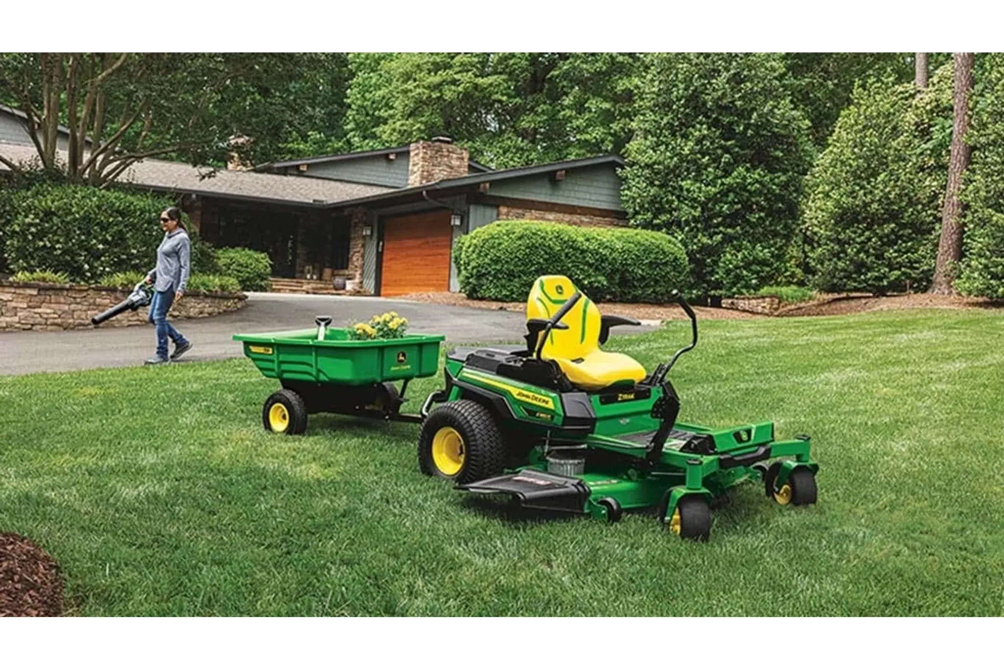 Z380R Electric ZTrak™ Mower with 54-in. Deck | John Deere US
