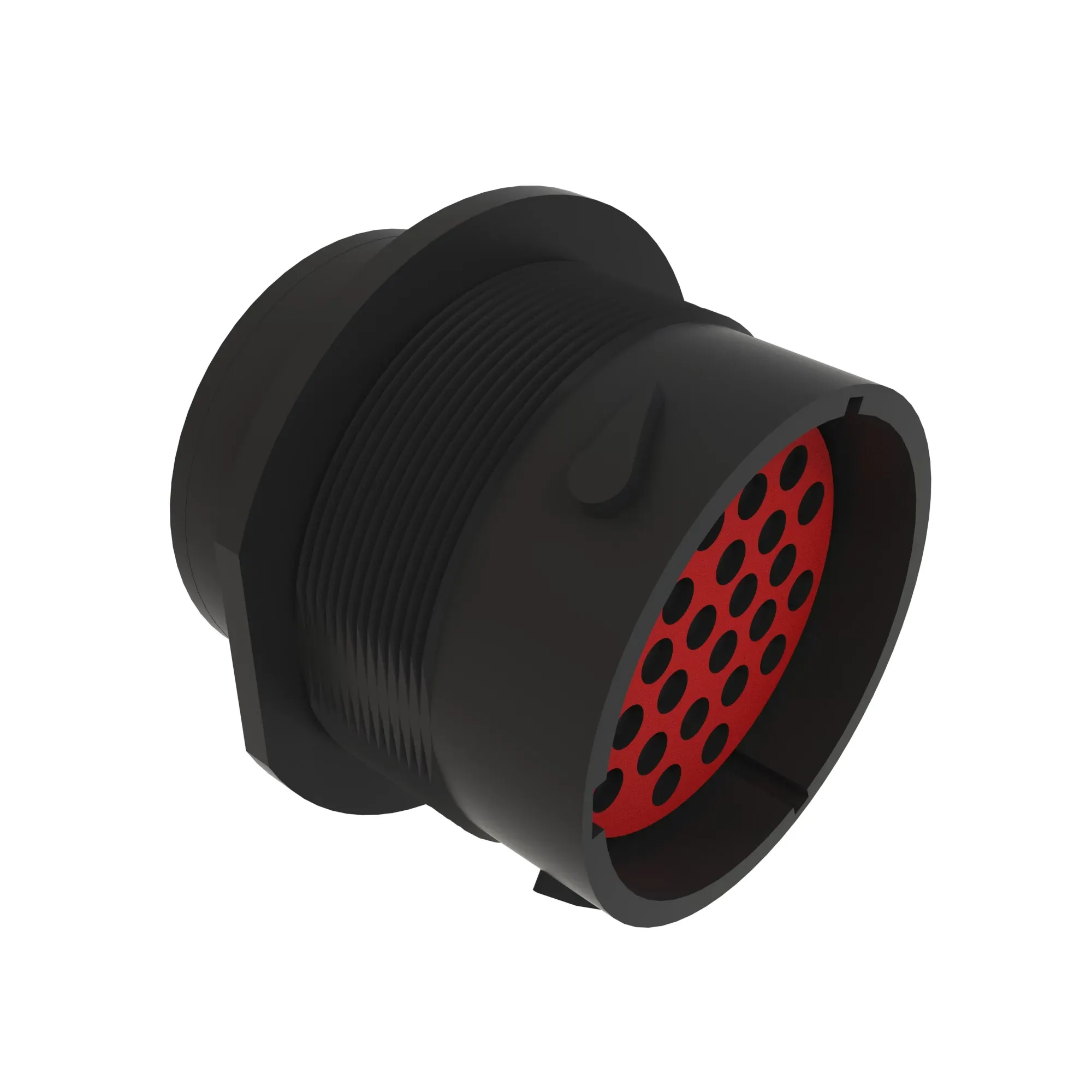 CONN DEUTSCH HDP20 31W MS BLK PLSTC