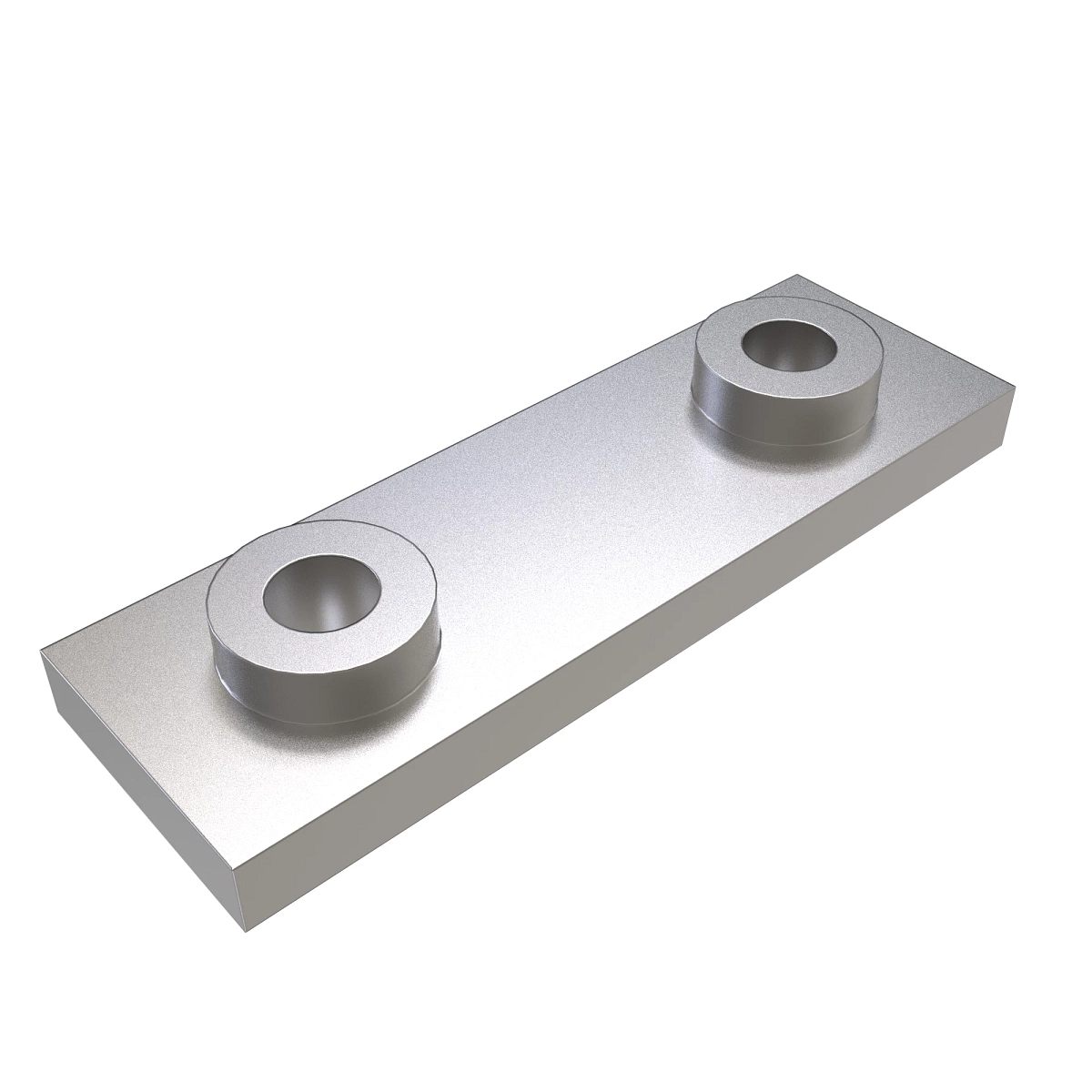 John Deere Weld Clamp Plate - F026119