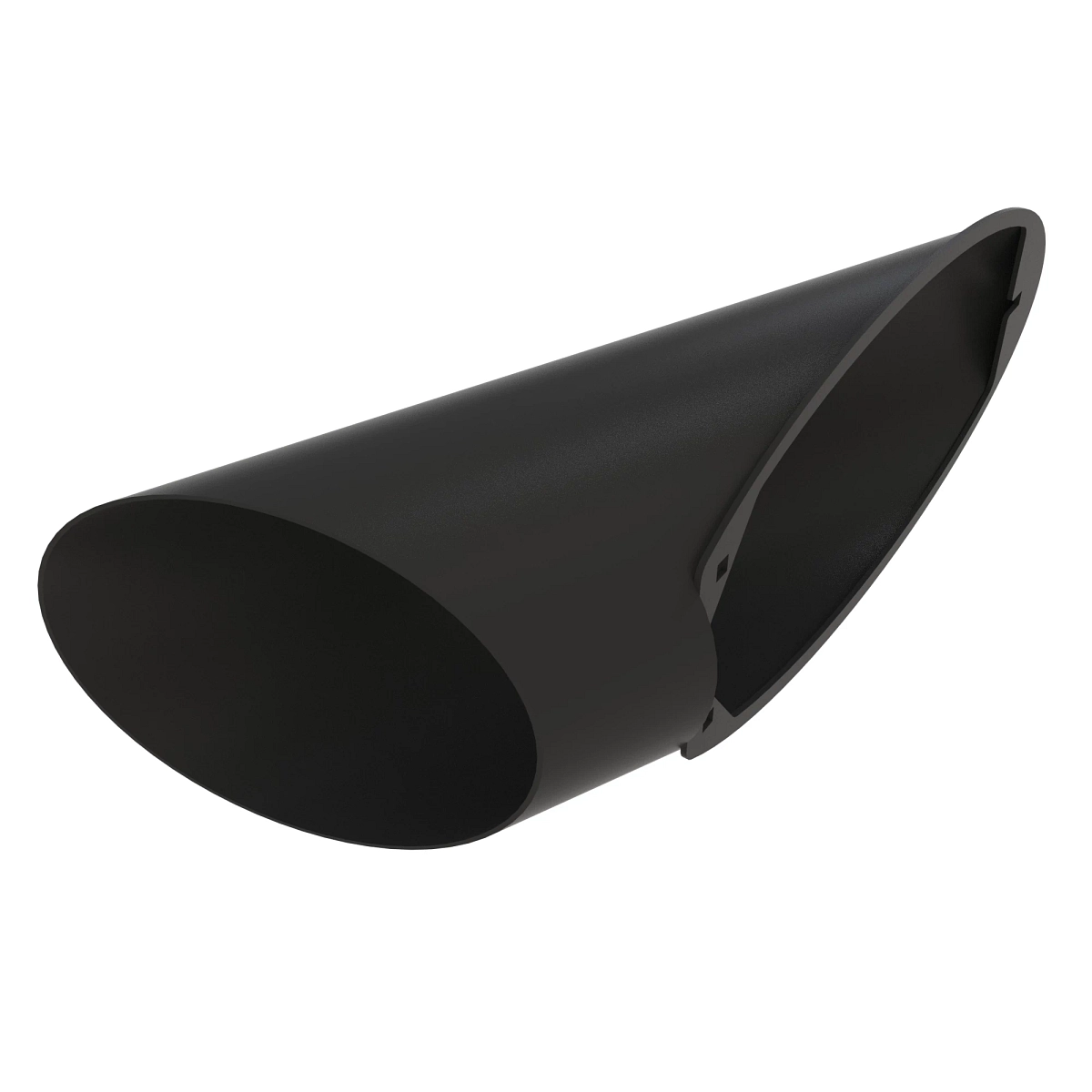 Exhaust Pipe, Tail Pipe, Black Spfh