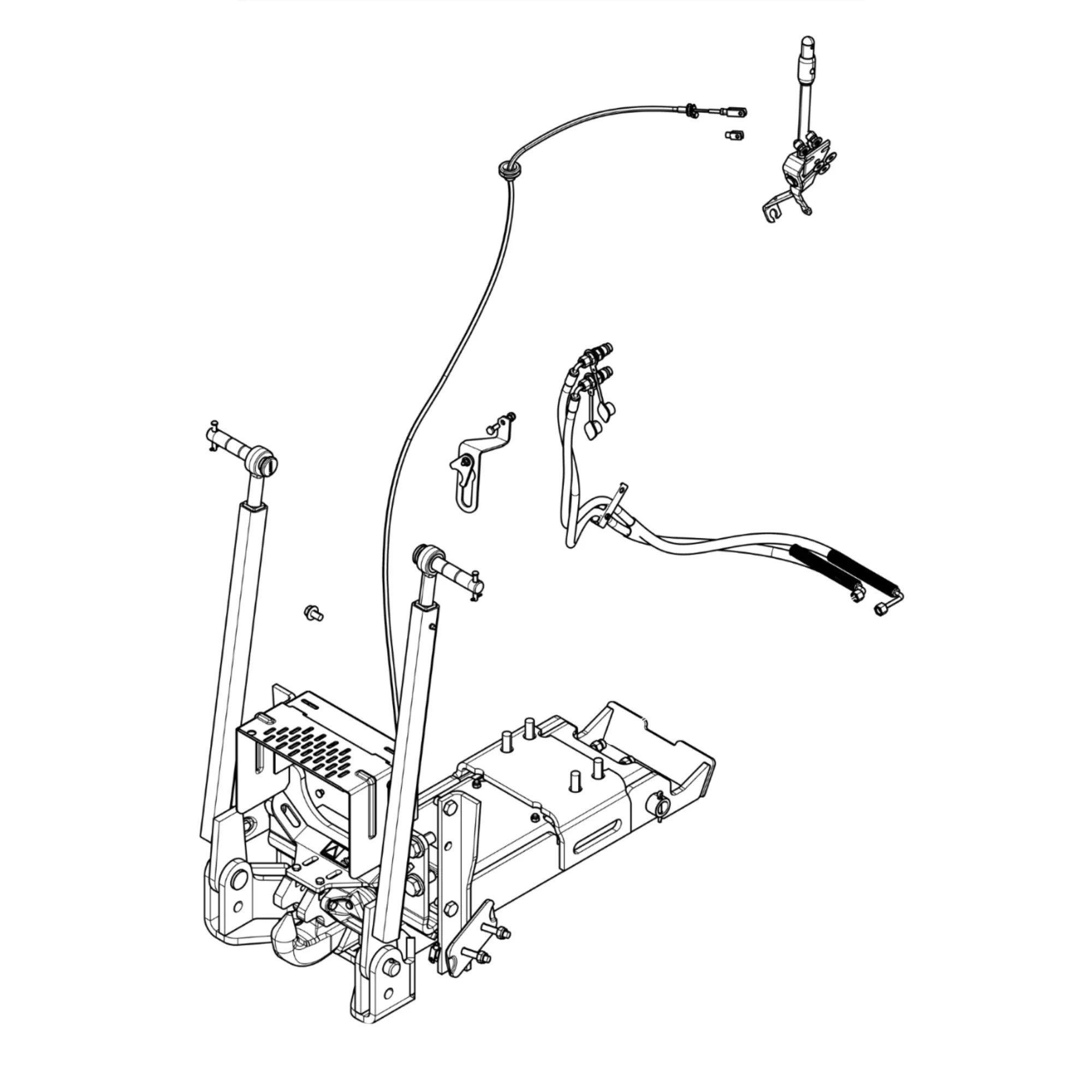 John Deere Standard Pick-Up Hitch Attachment - BL16506