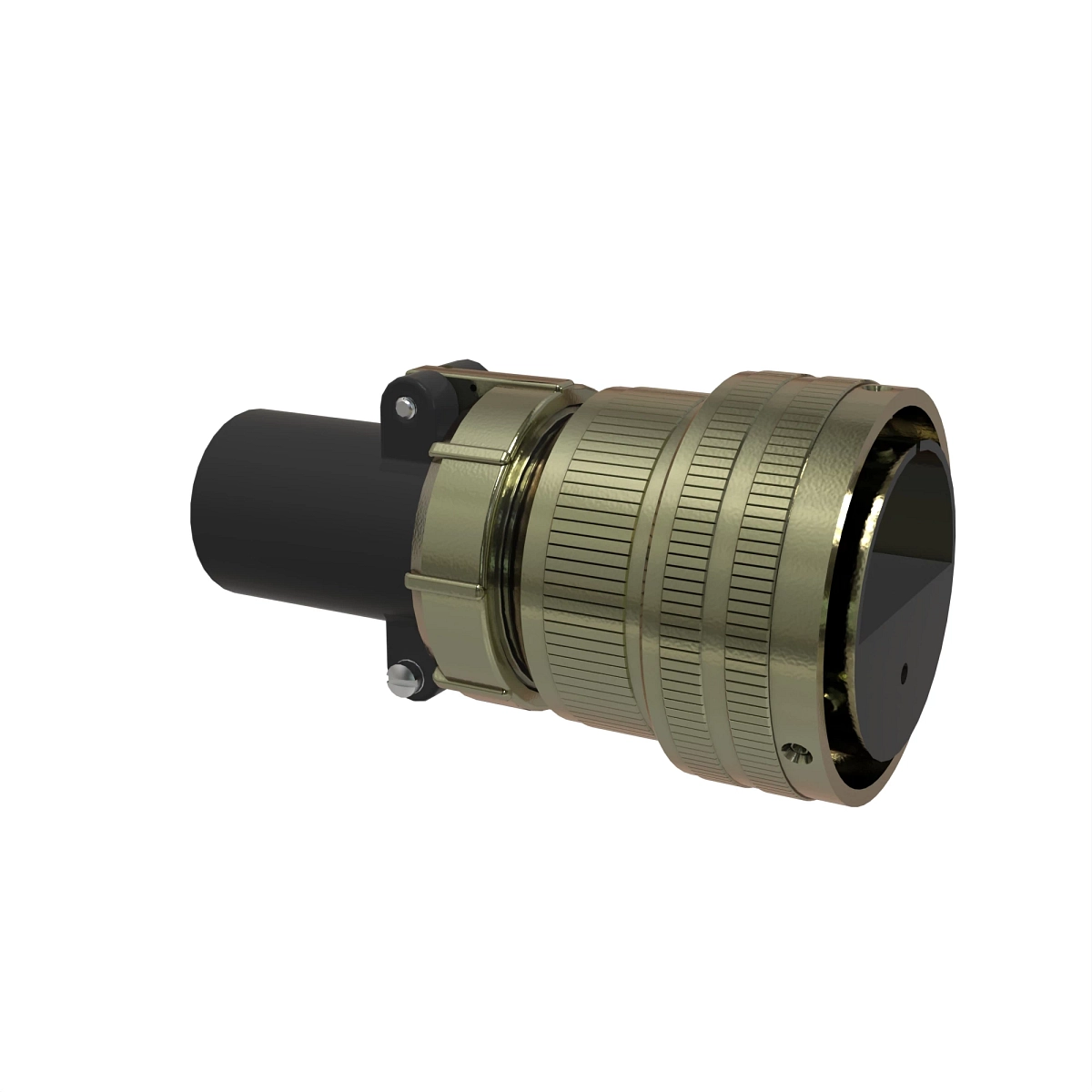 Conn Amphenol Gt 8W Ms Slvr Mtl