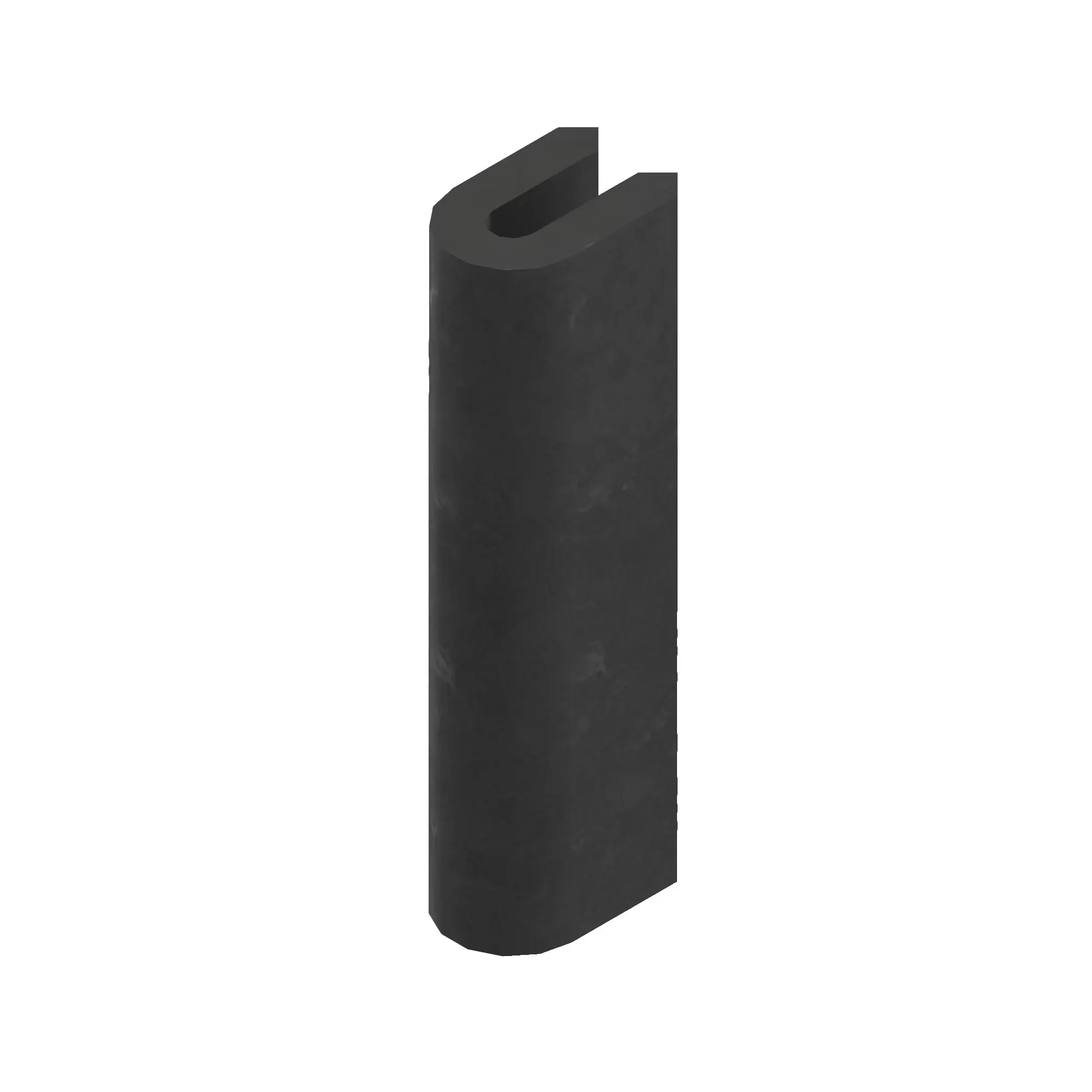 John Deere Rubber Reinforced with Metal Weatherstrip - F642624