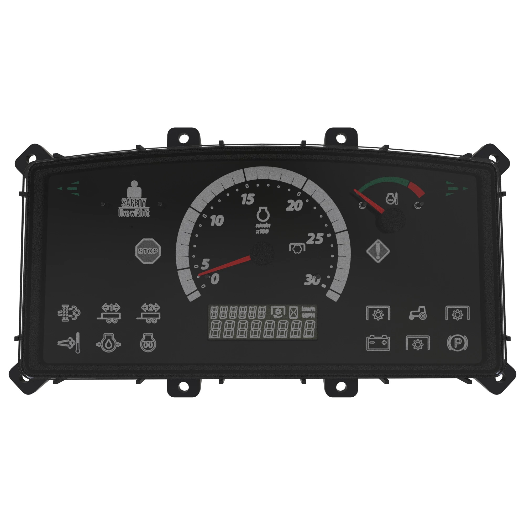 John Deere Small CAN Standard Instrument Cluster - LVA21103