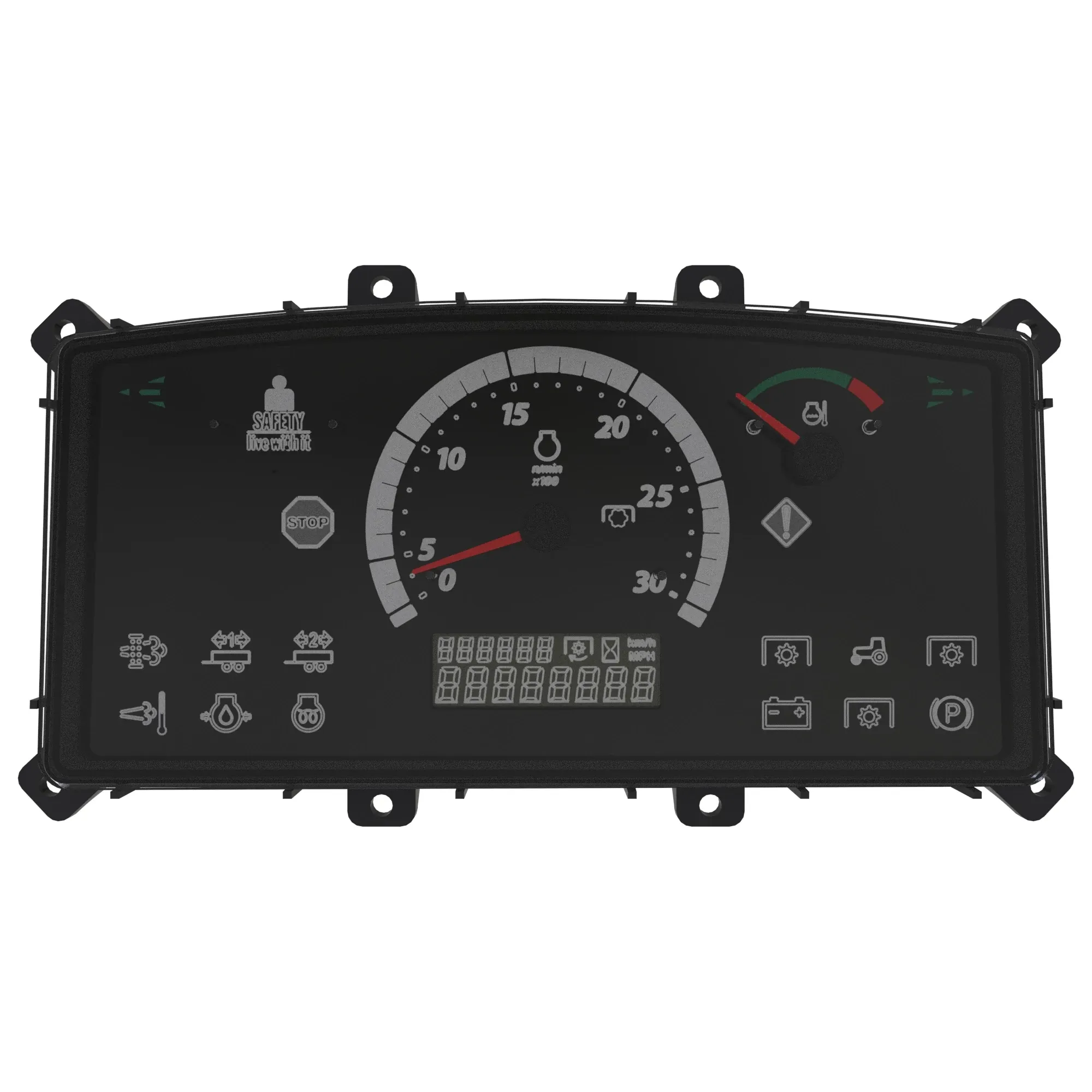 John Deere Small CAN Standard Instrument Cluster - LVA21103