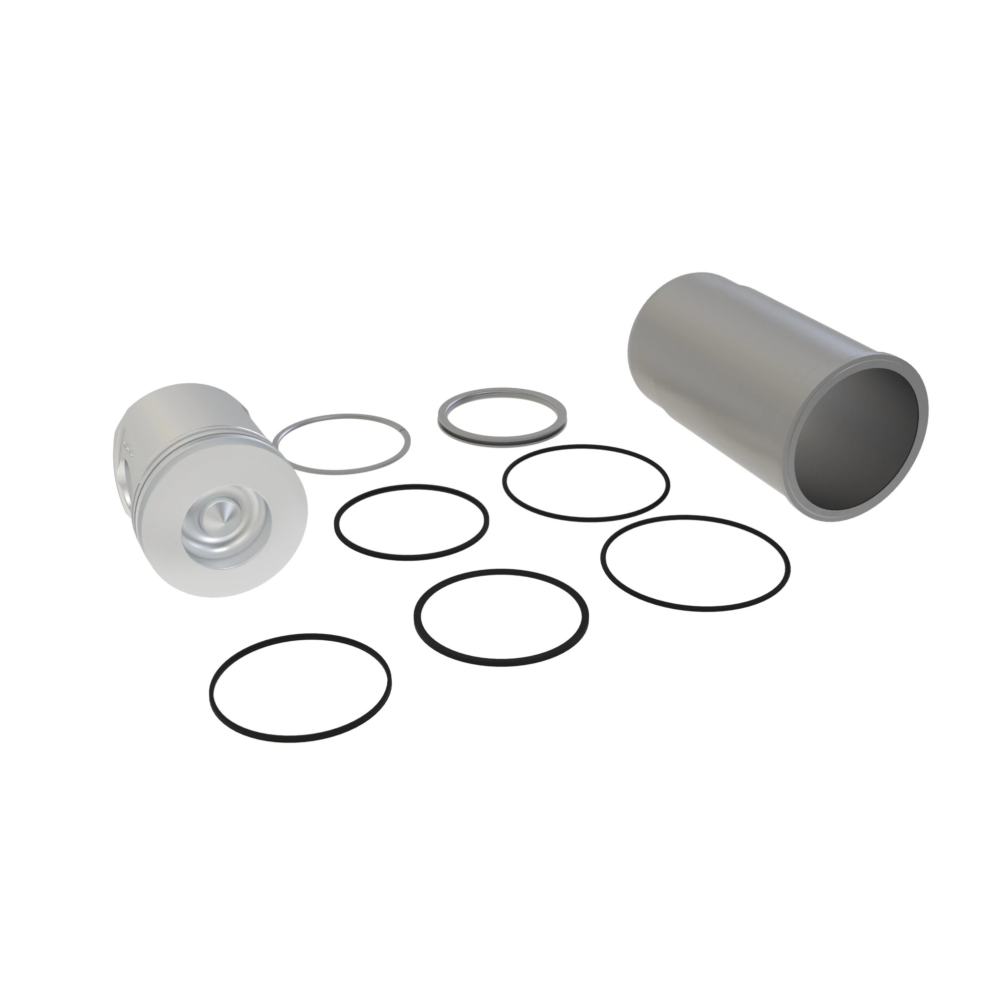 CYLINDER LINER W/PISTON AND RINGS