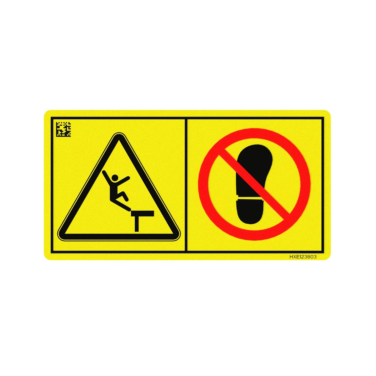 John Deere Warning Safety Sign - HXE123803
