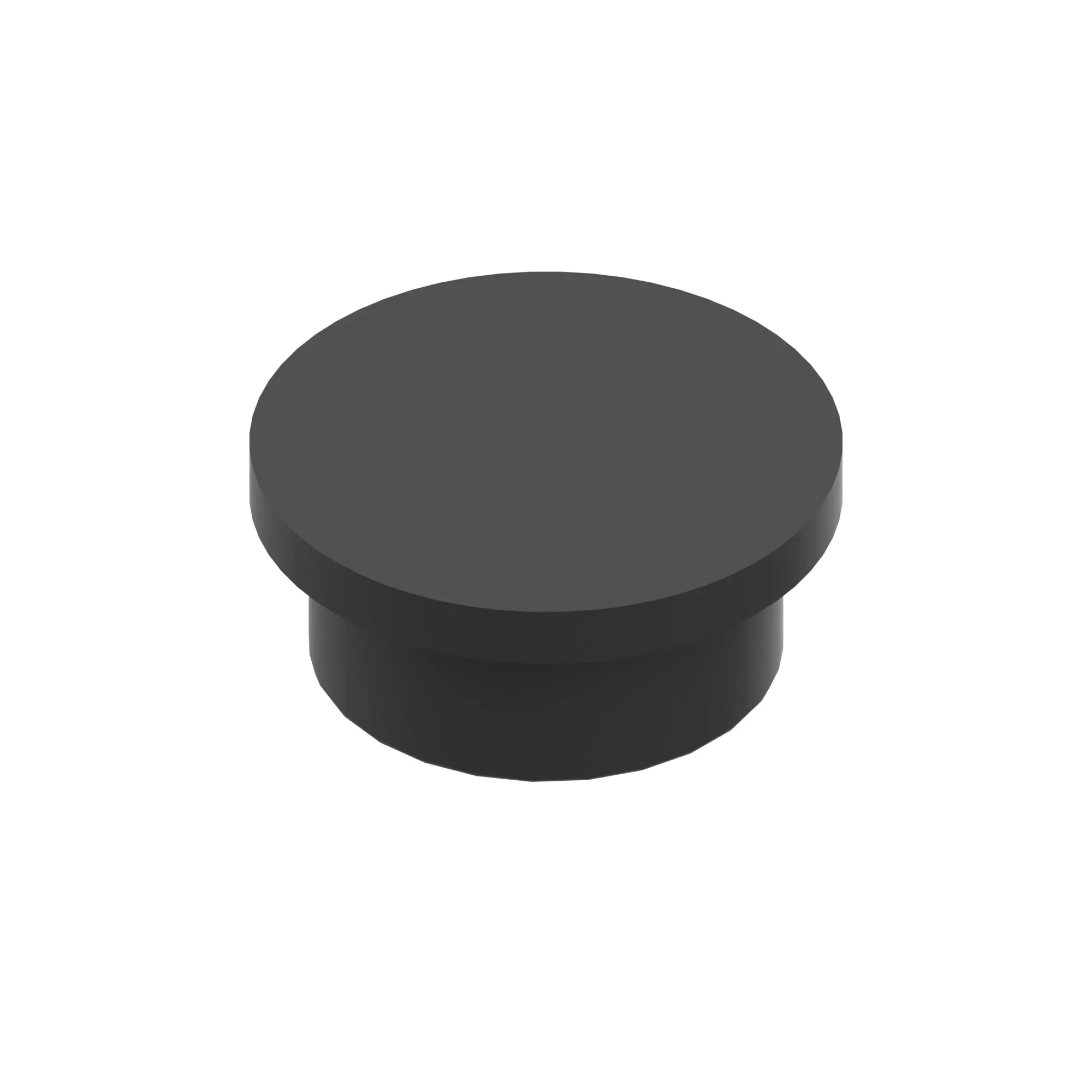 PLUG,PLASTIC 22.4MM WN352 F9T BLACK