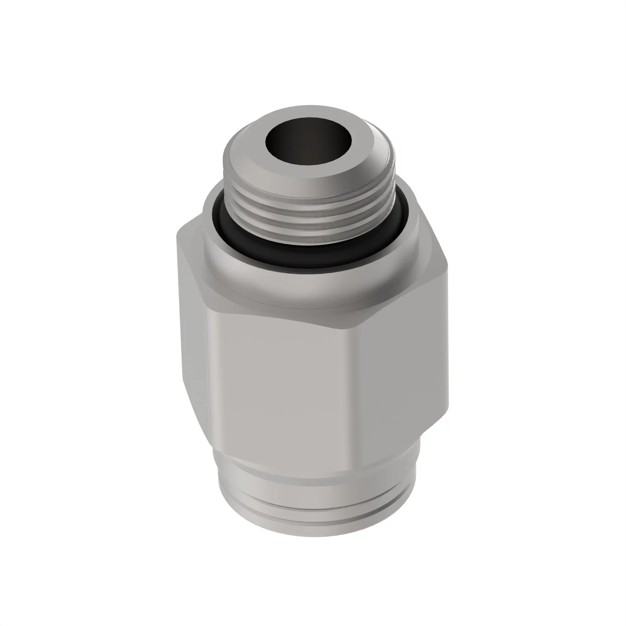 John Deere Adapter Fitting, Straight Thread 12 Mm Tube - SU42902