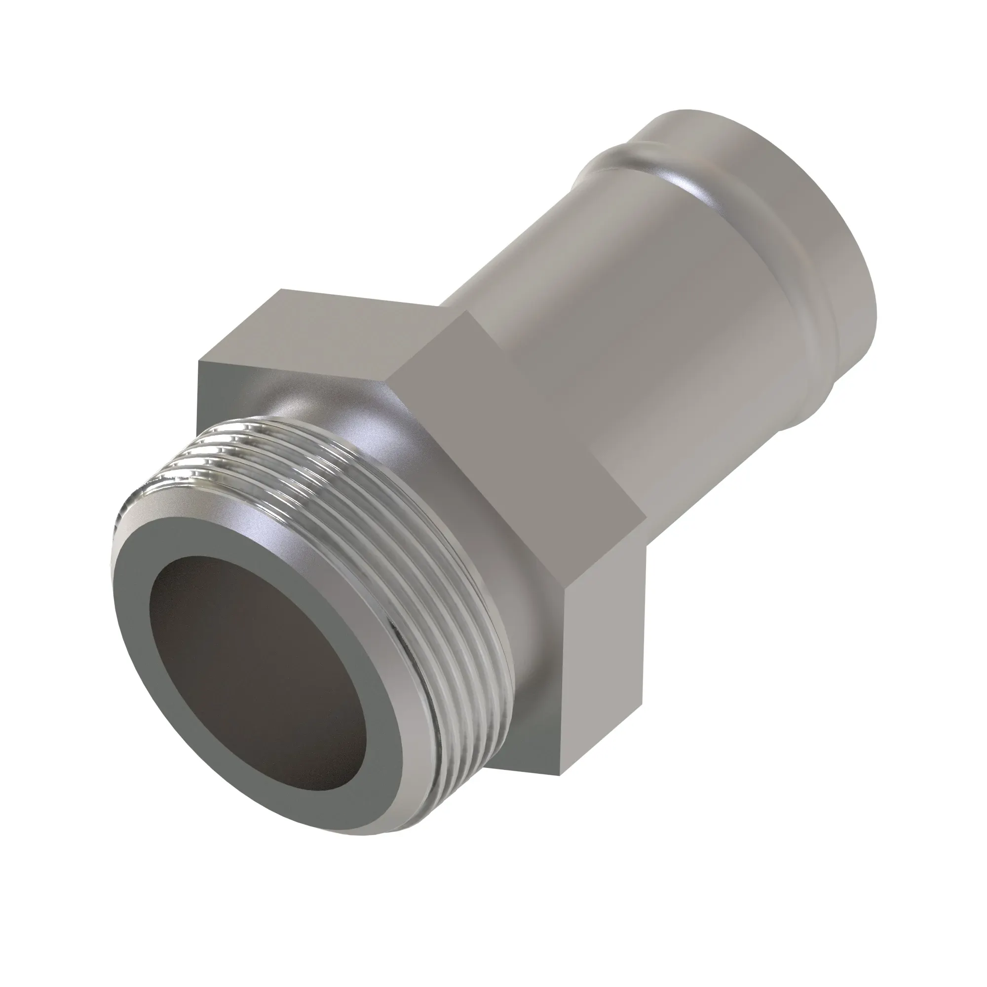 John Deere Male Threaded Connector Suction Fitting - N194802