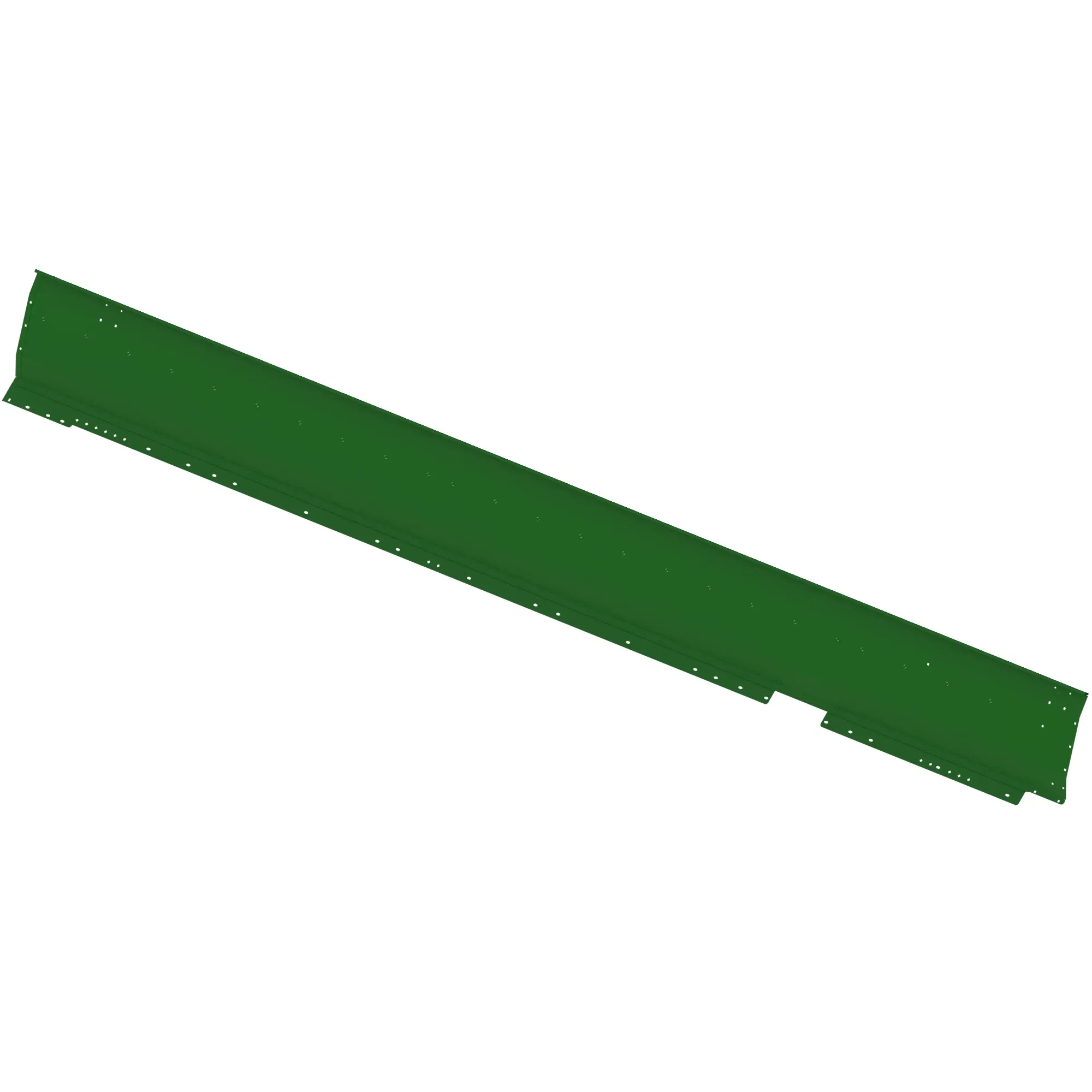 John Deere Right Side Back Draper Panel Sheet - HXE28824