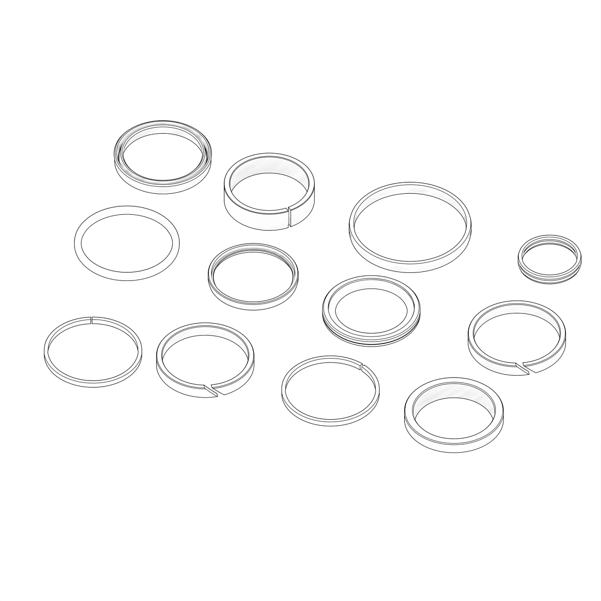 Kit Joint Verin Porte V4XXM/G