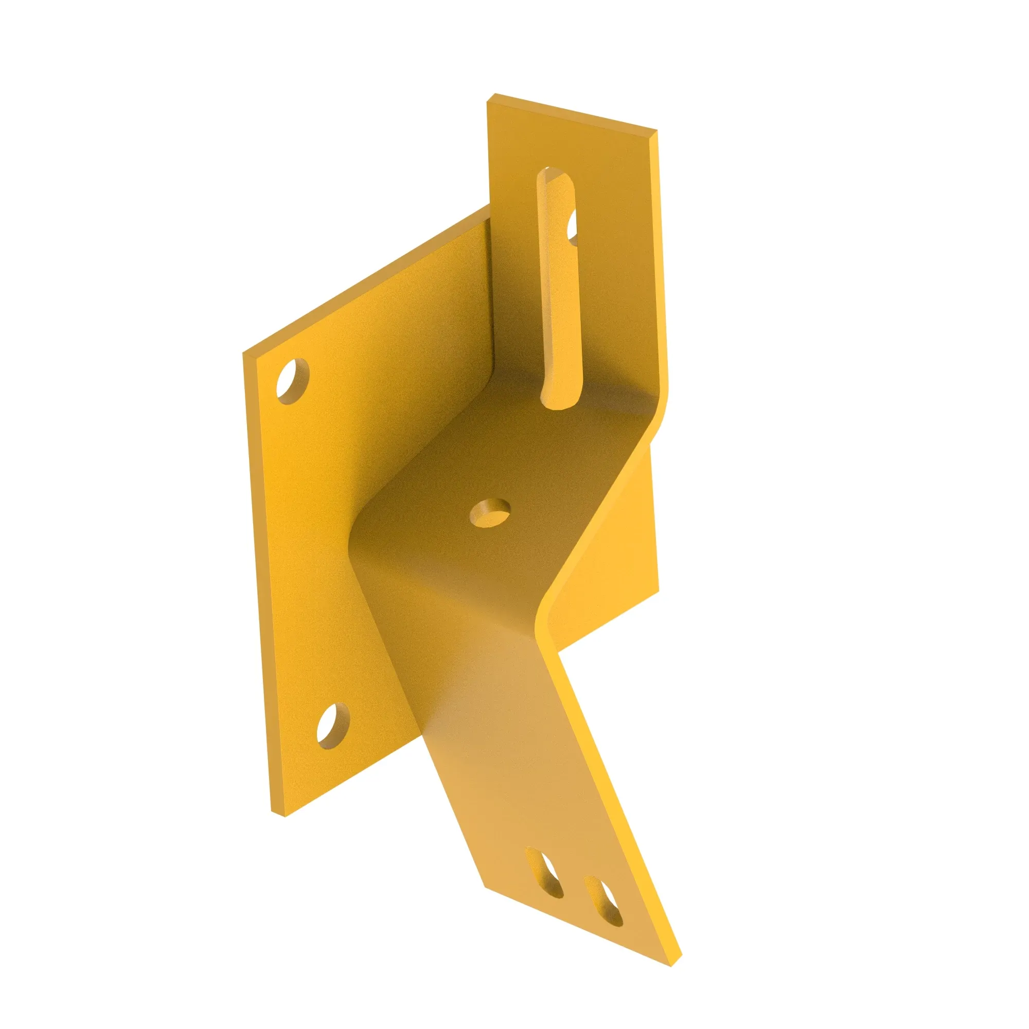 John Deere Winch Control Lever and Cable Bracket - AT167551