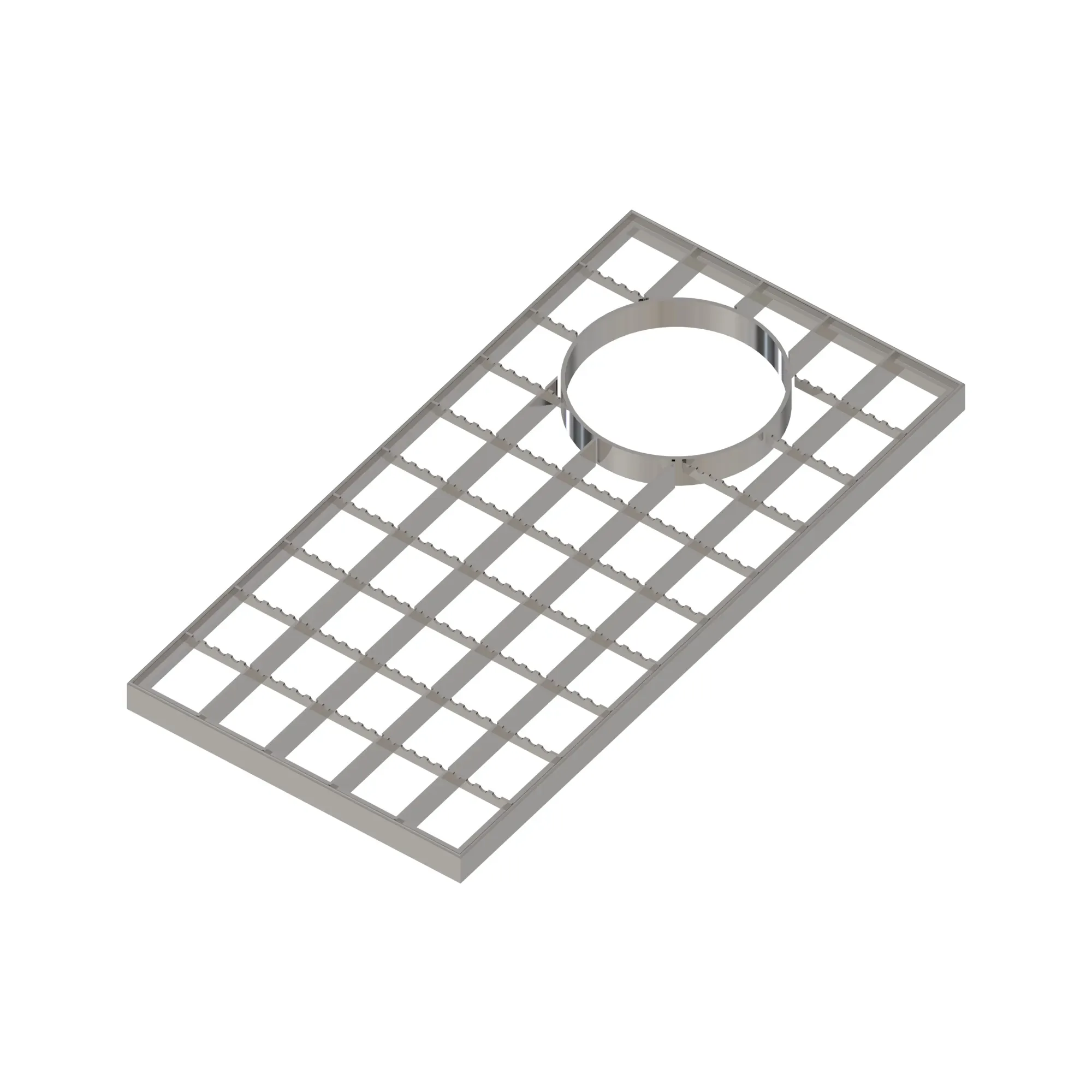 John Deere Engine Hood Grate, Right Side - AXE19357