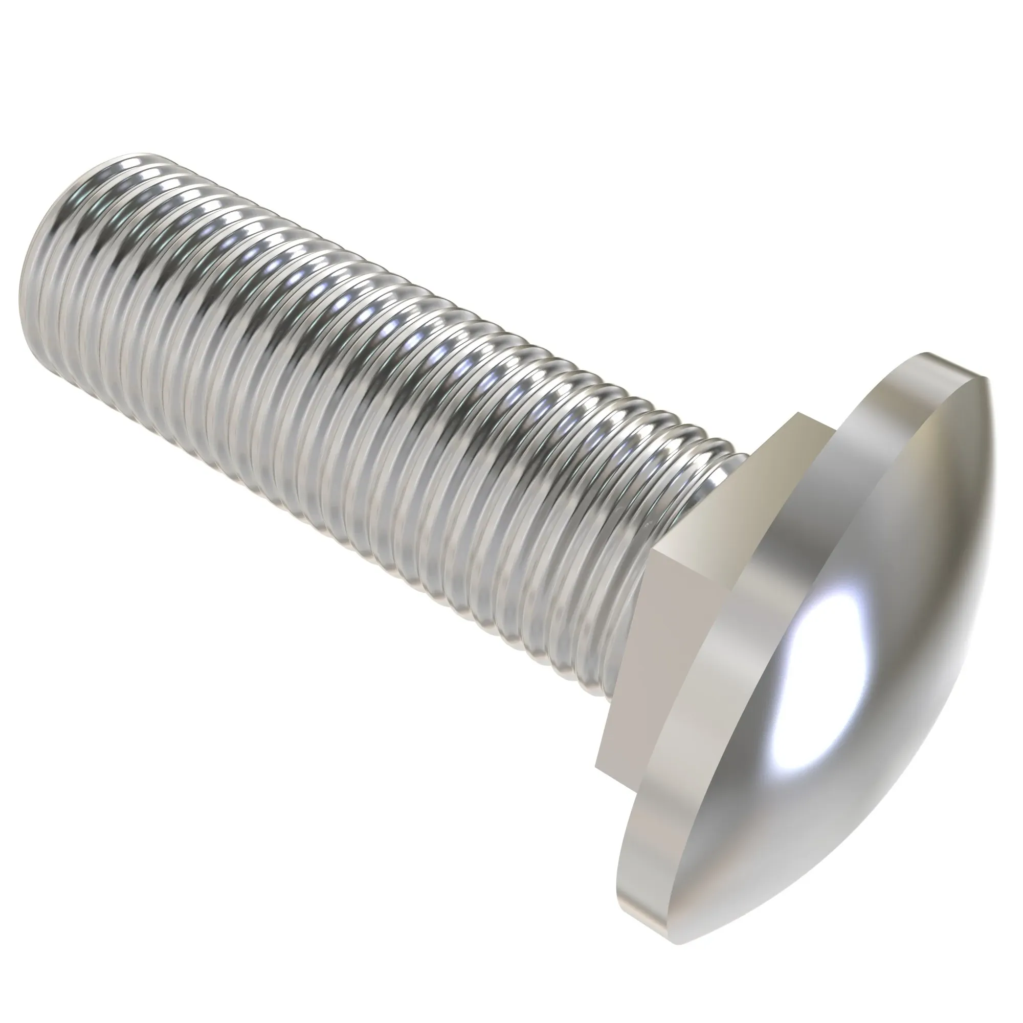 Bolt, Rd HD Sq Short Neck, Metric