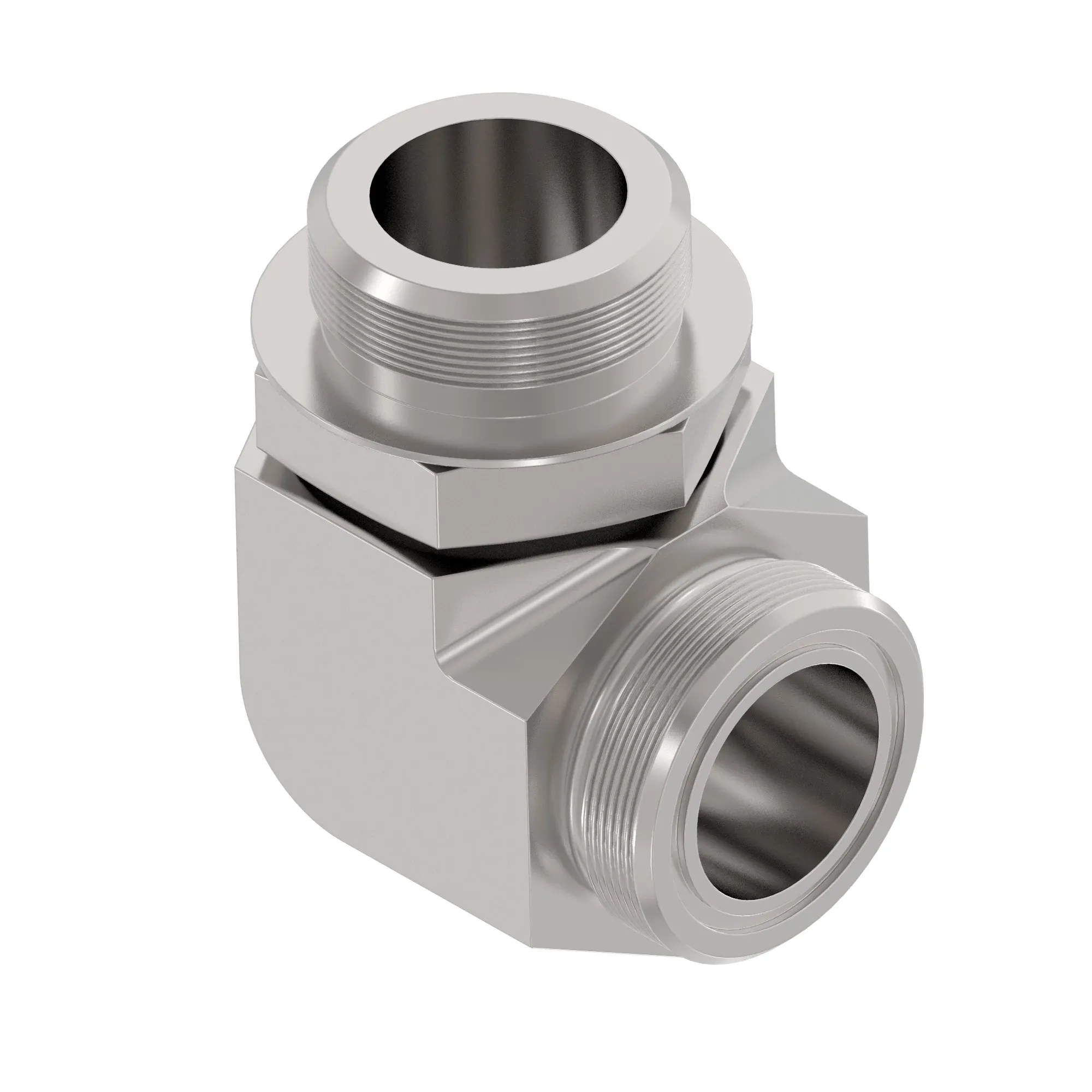 John Deere 90 Degree Elbow Fitting with Metric Hex - 38H3101