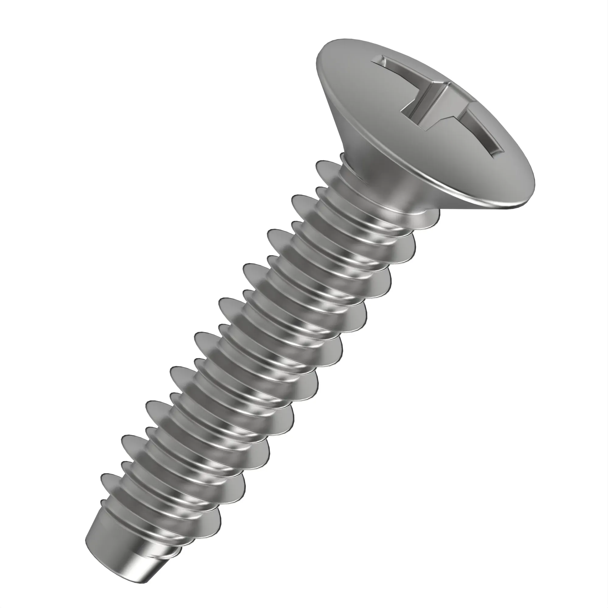 John Deere Countersunk Head Self-Tapping Screw, 0.165" X 0.708" - H118166