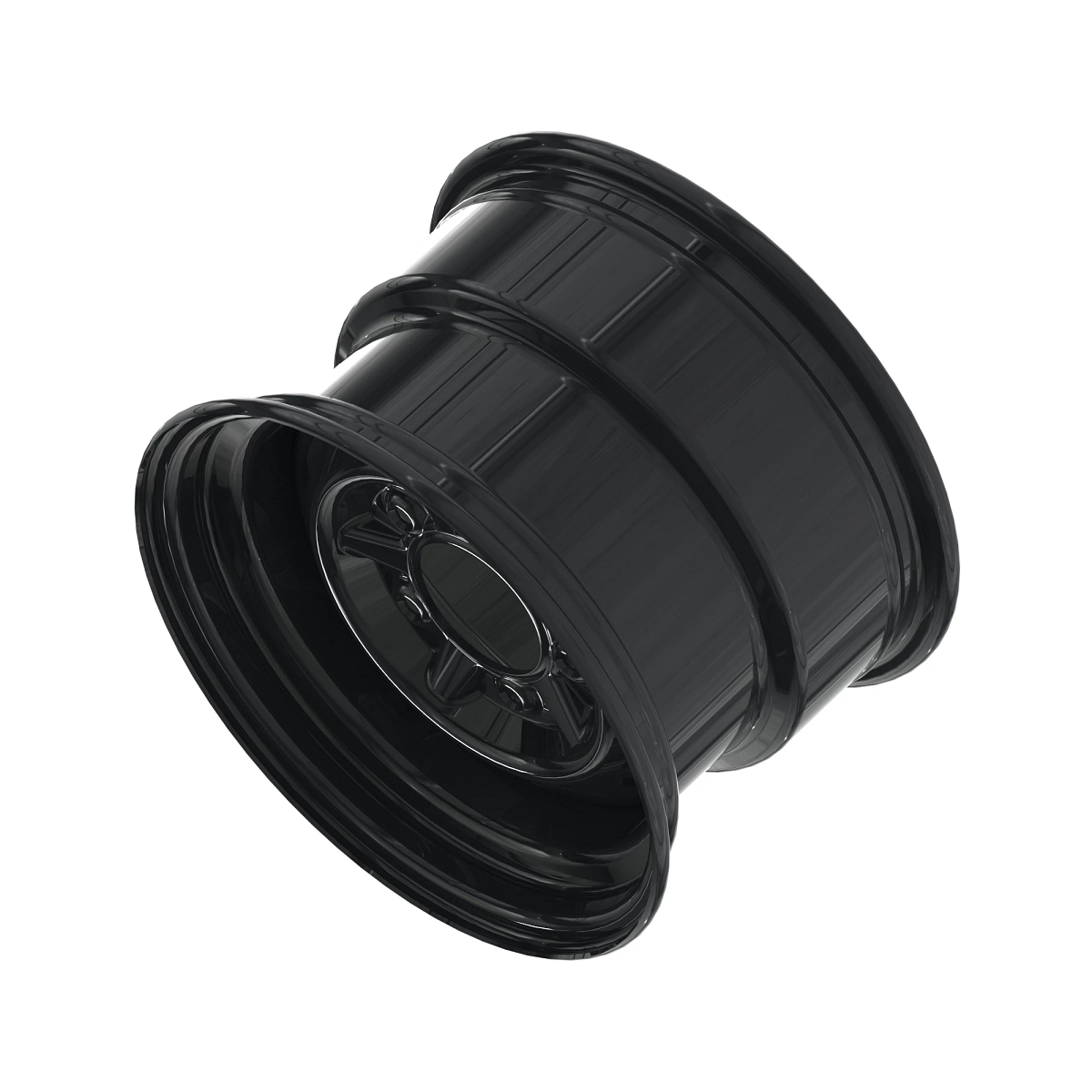 Wheel, 12X8 (Black)