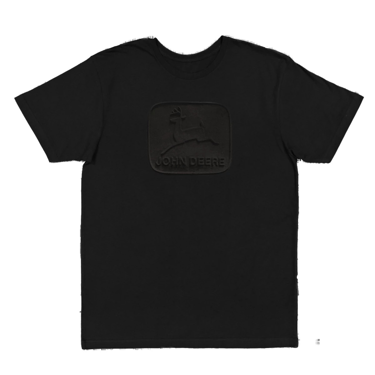 Vintage Embossed Black T-Shirt