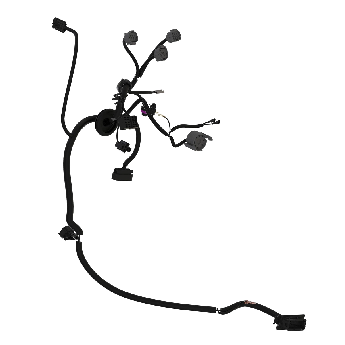 Cab Wiring Harness, Front Control