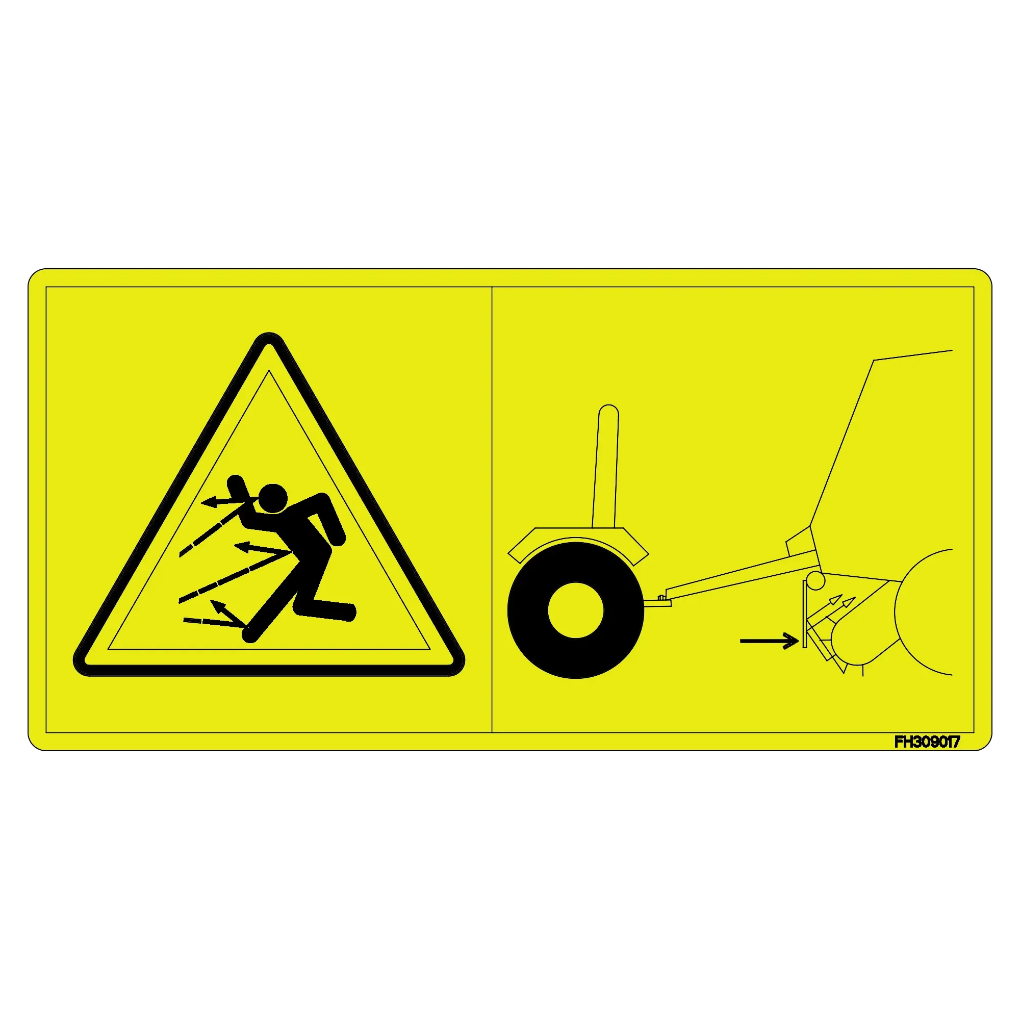 John Deere Label - FH309017